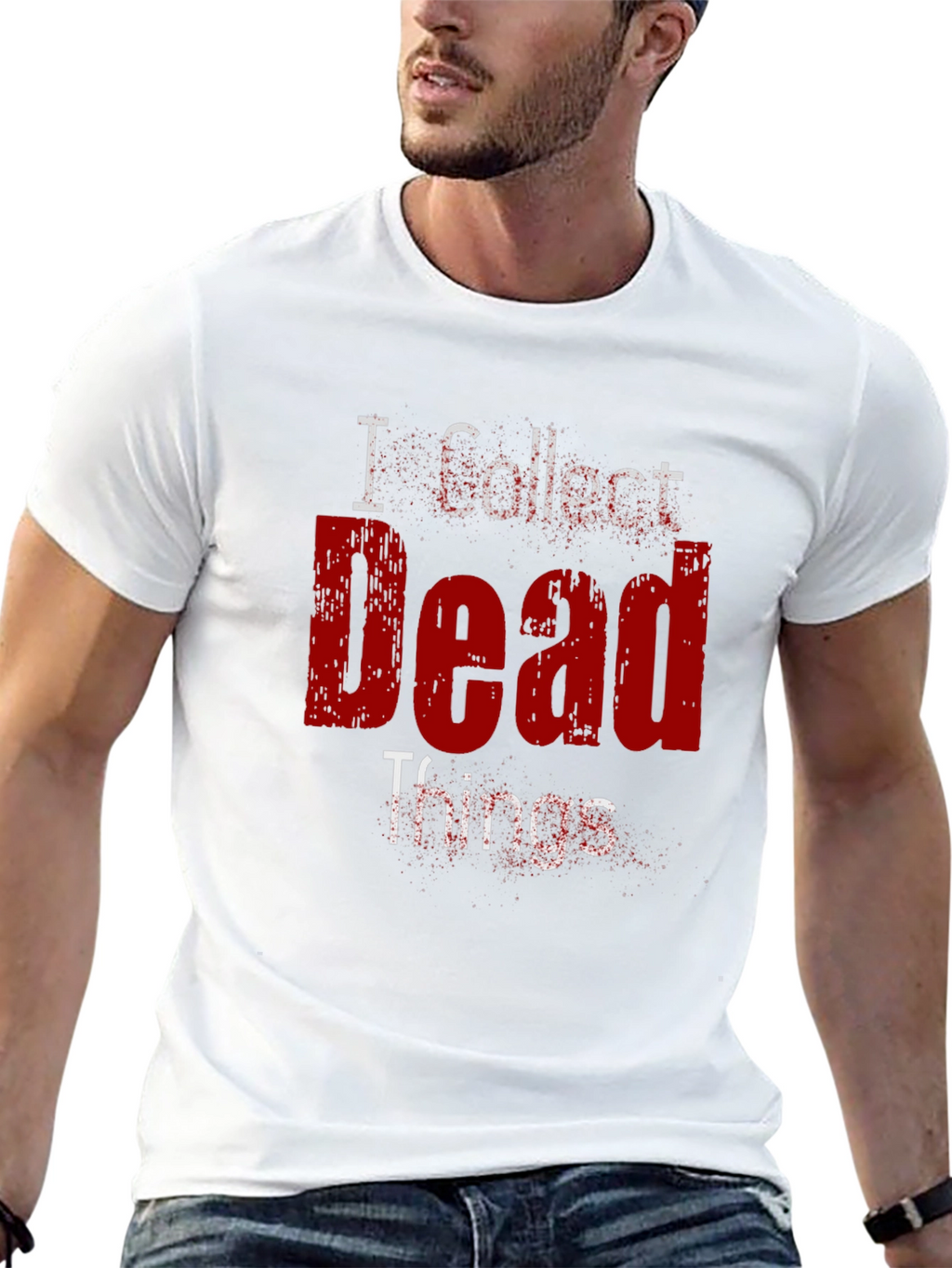 I Collect Dead Things Graphic Tee - Black