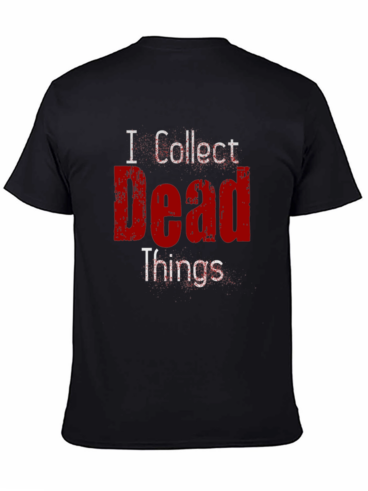 I Collect Dead Things Graphic Tee - Black