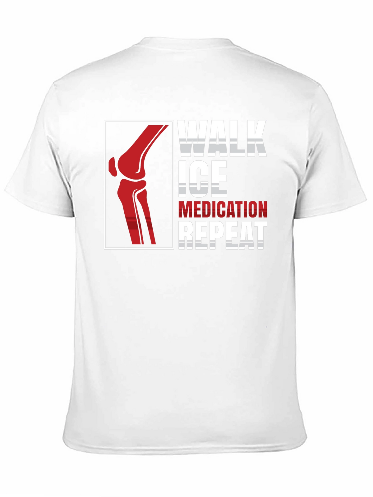 Walk Ice Medication Repeat T-Shirt