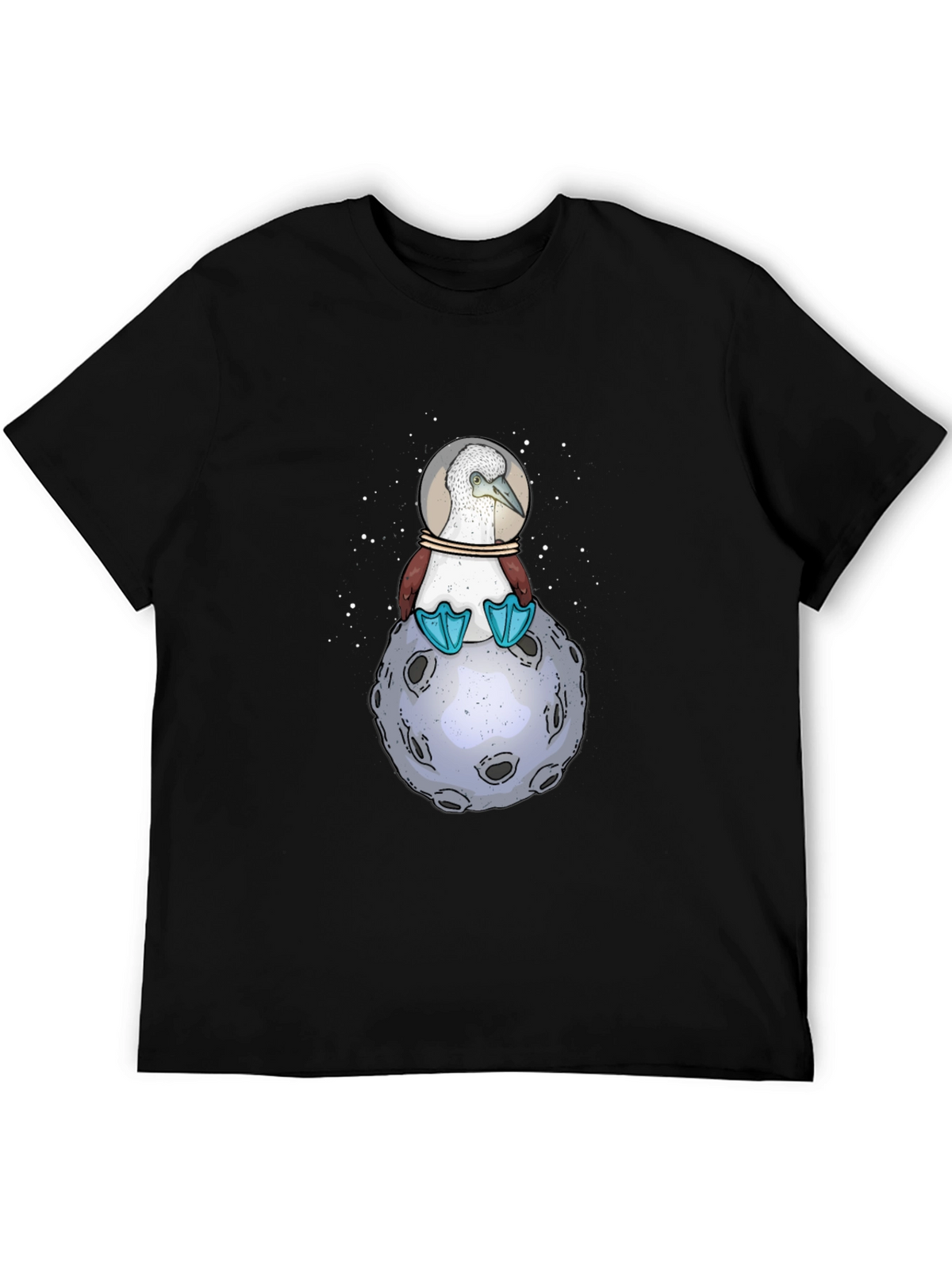 Booby Bird in Space T-Shirt