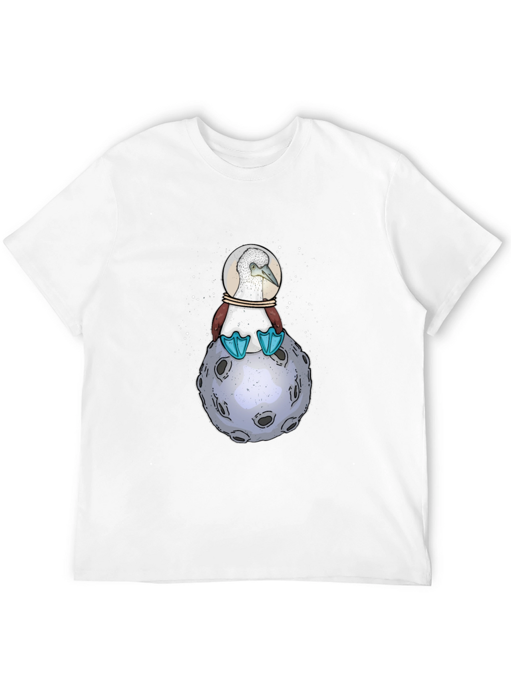 Booby Bird in Space T-Shirt
