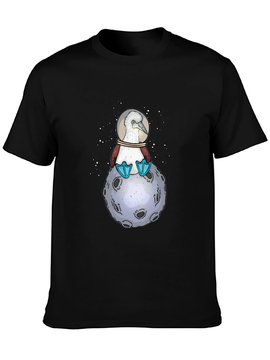 Booby Bird in Space T-Shirt