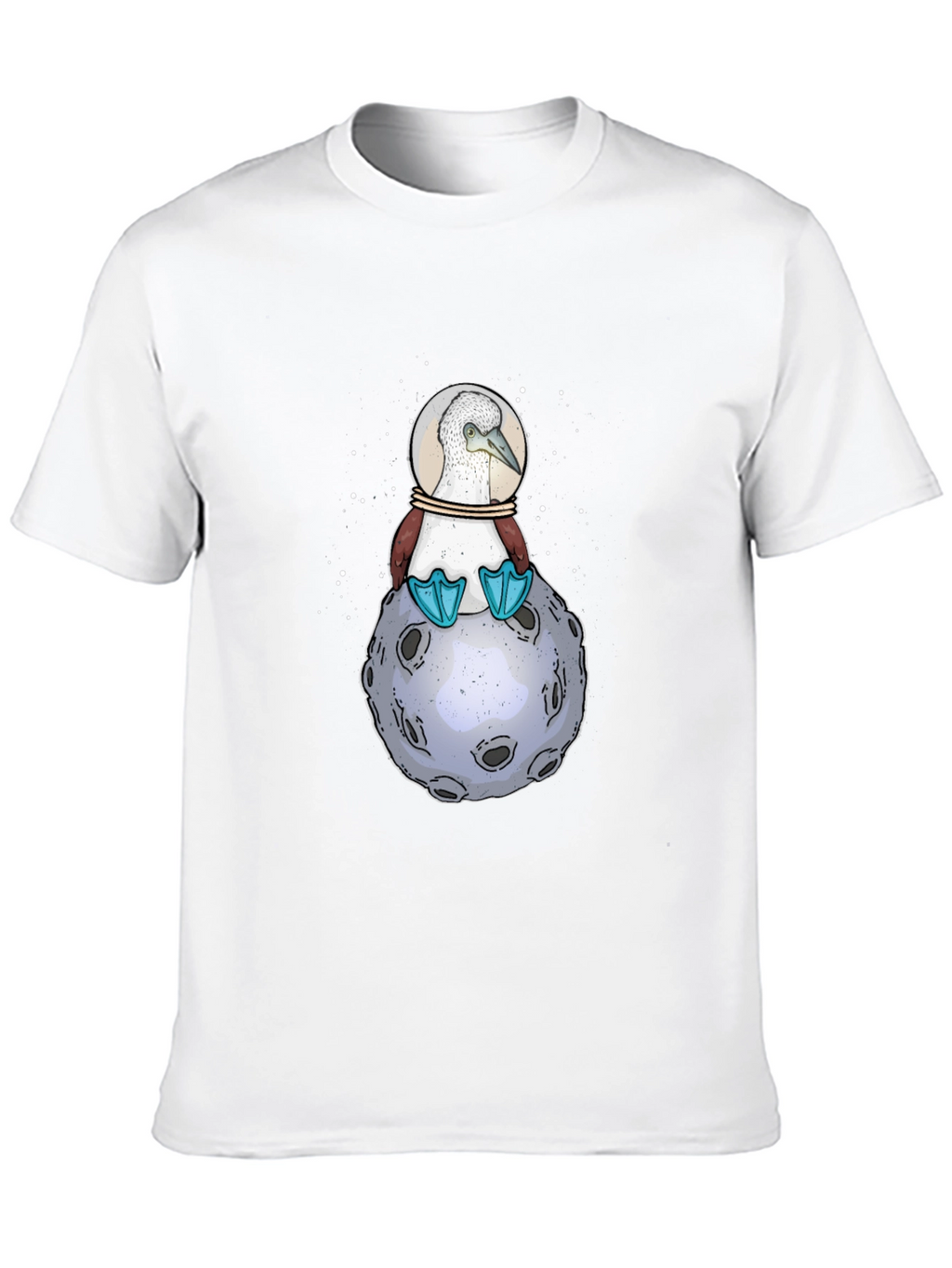 Booby Bird in Space T-Shirt