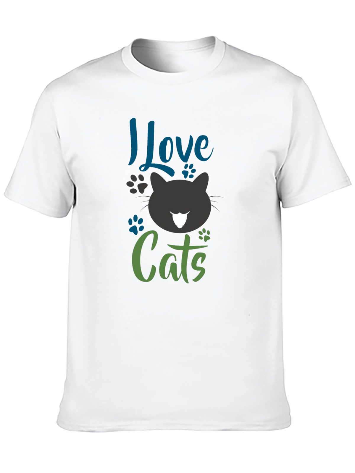 I Love Cats Graphic Tee - Unisex
