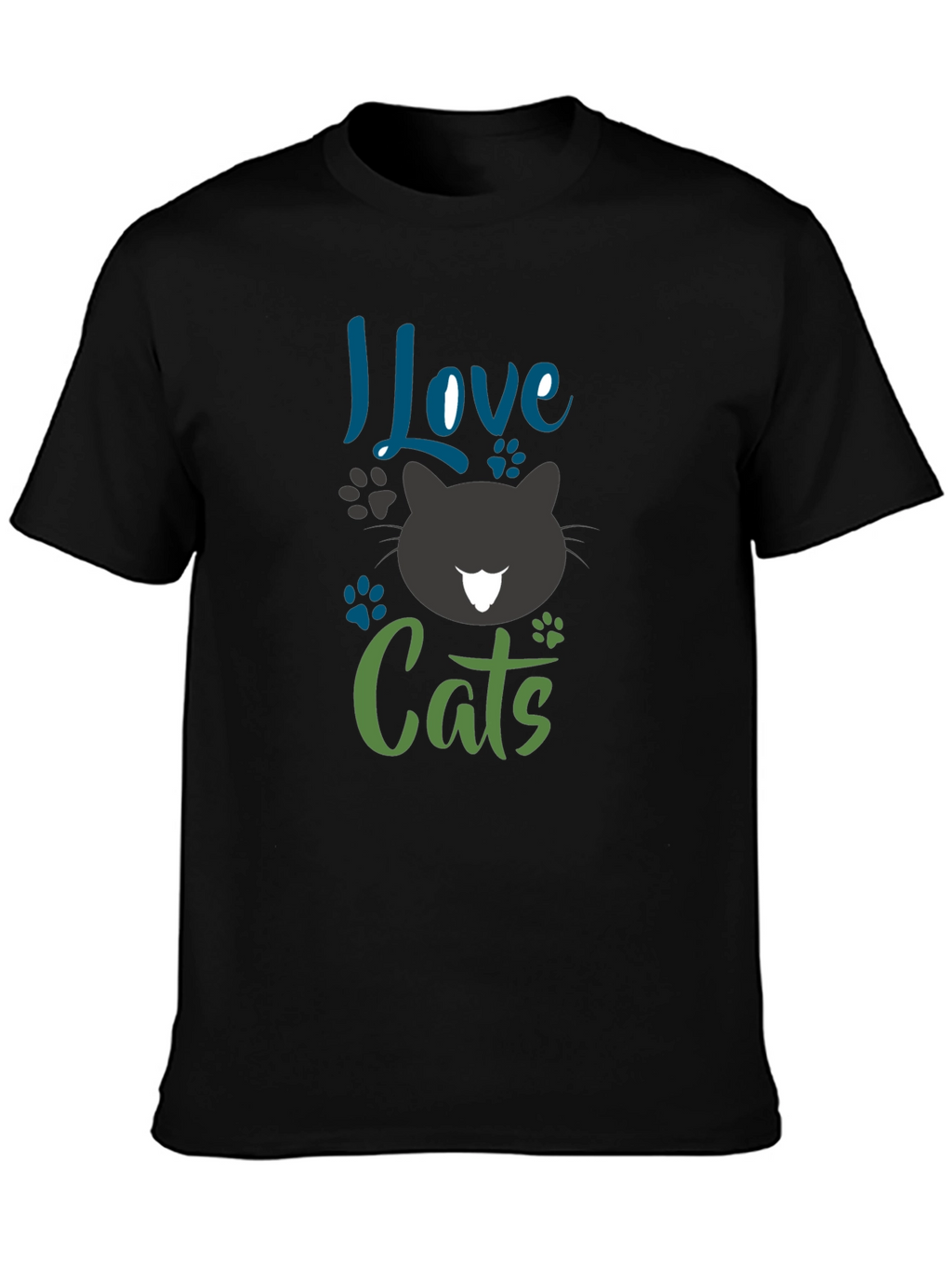 I Love Cats Graphic Tee - Unisex