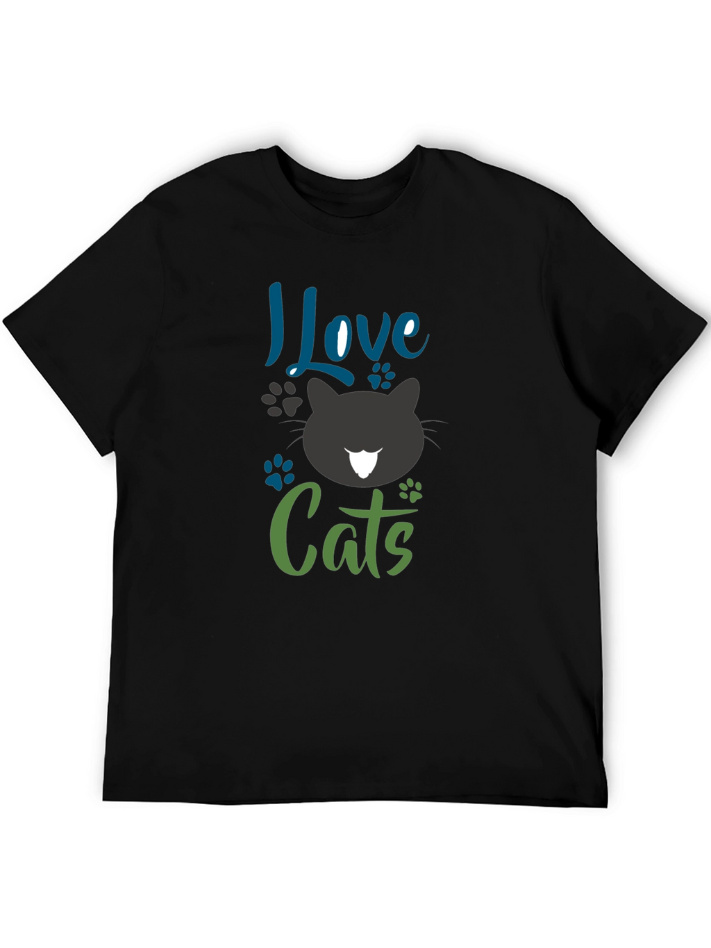 I Love Cats Graphic Tee - Unisex