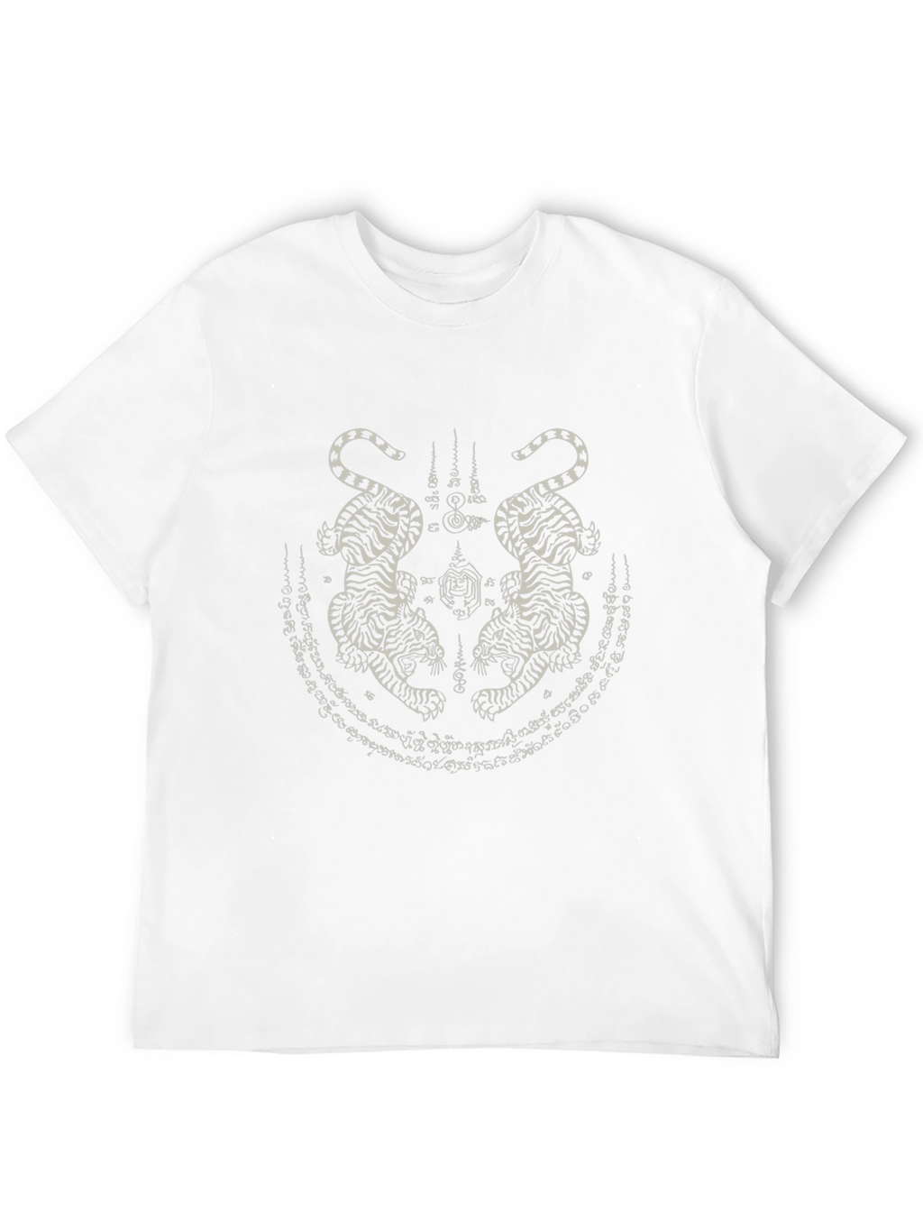 Black Tiger Tattoo Graphic Tee