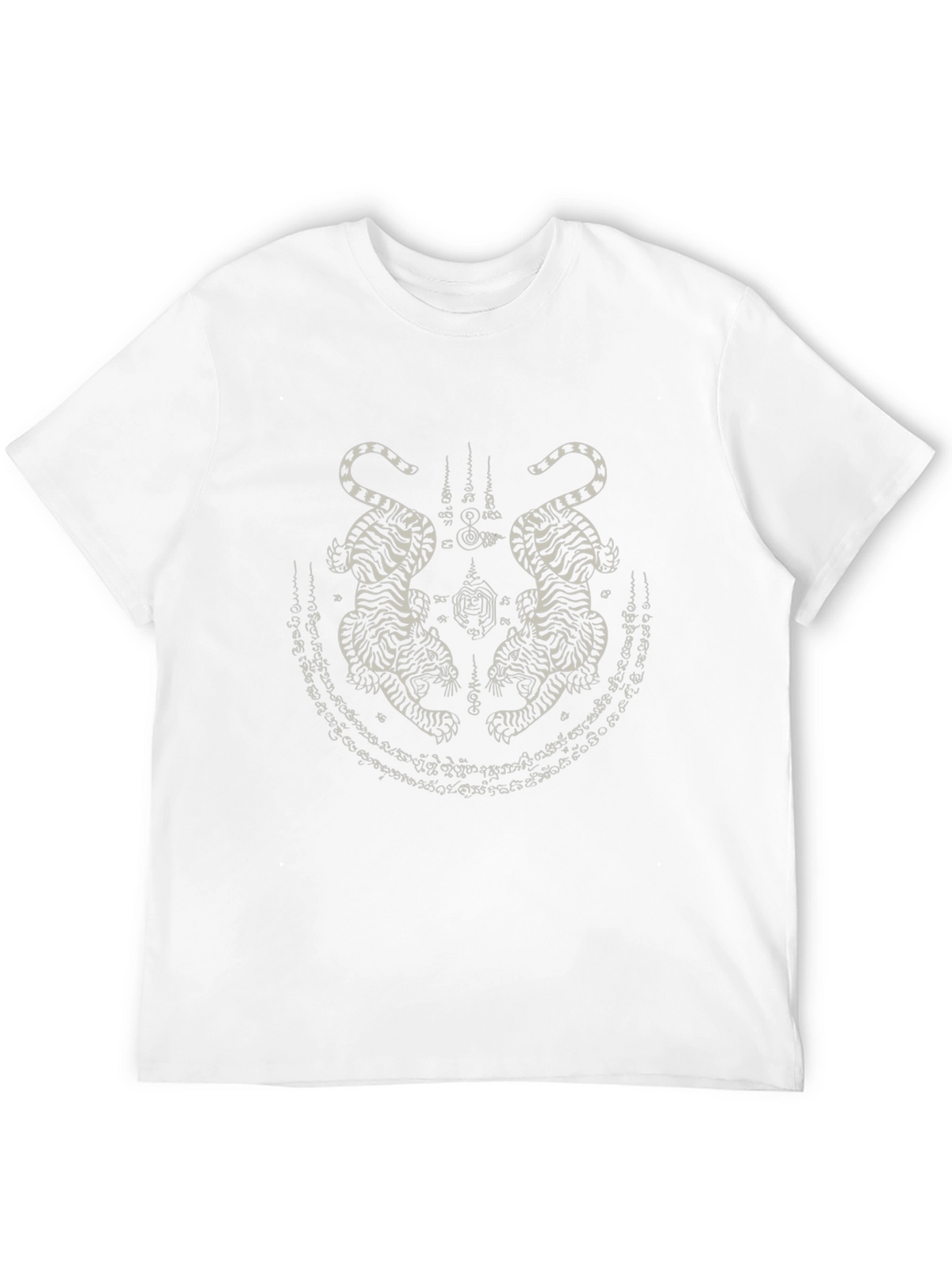 Black Tiger Tattoo Graphic Tee