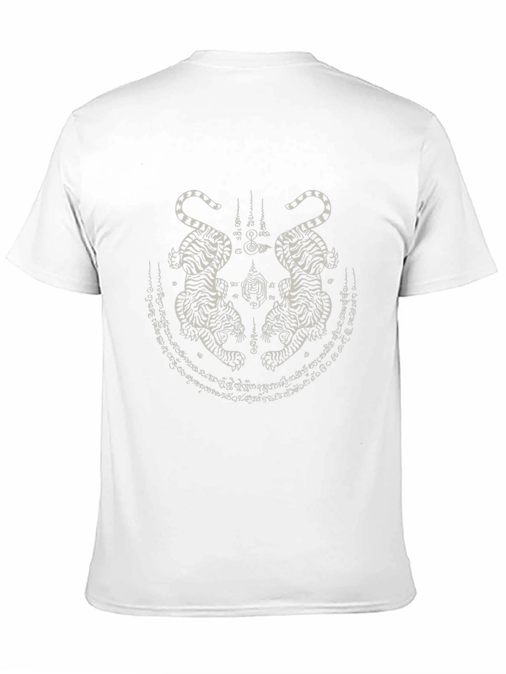 Black Tiger Tattoo Graphic Tee