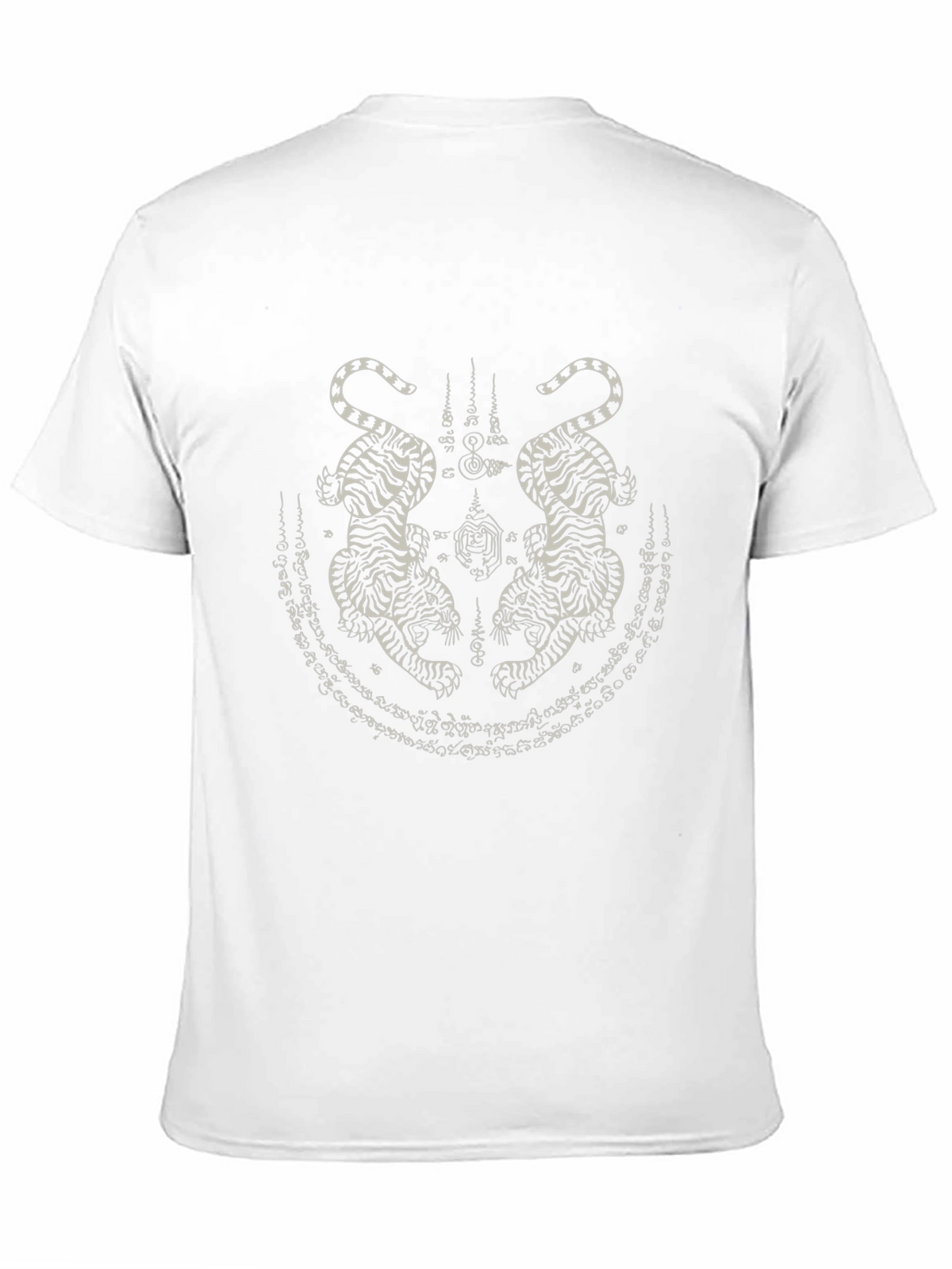 Black Tiger Tattoo Graphic Tee