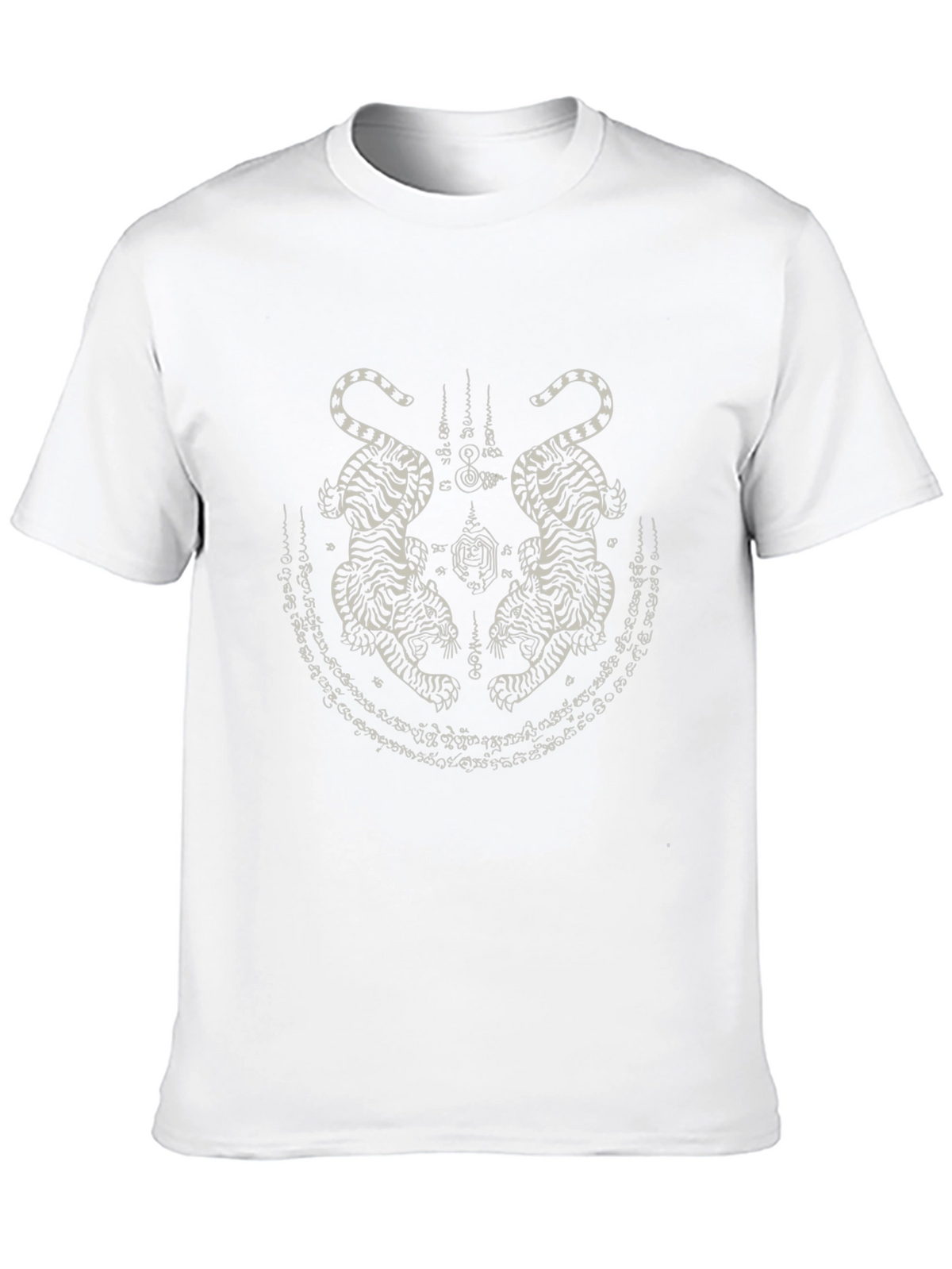 Black Tiger Tattoo Graphic Tee