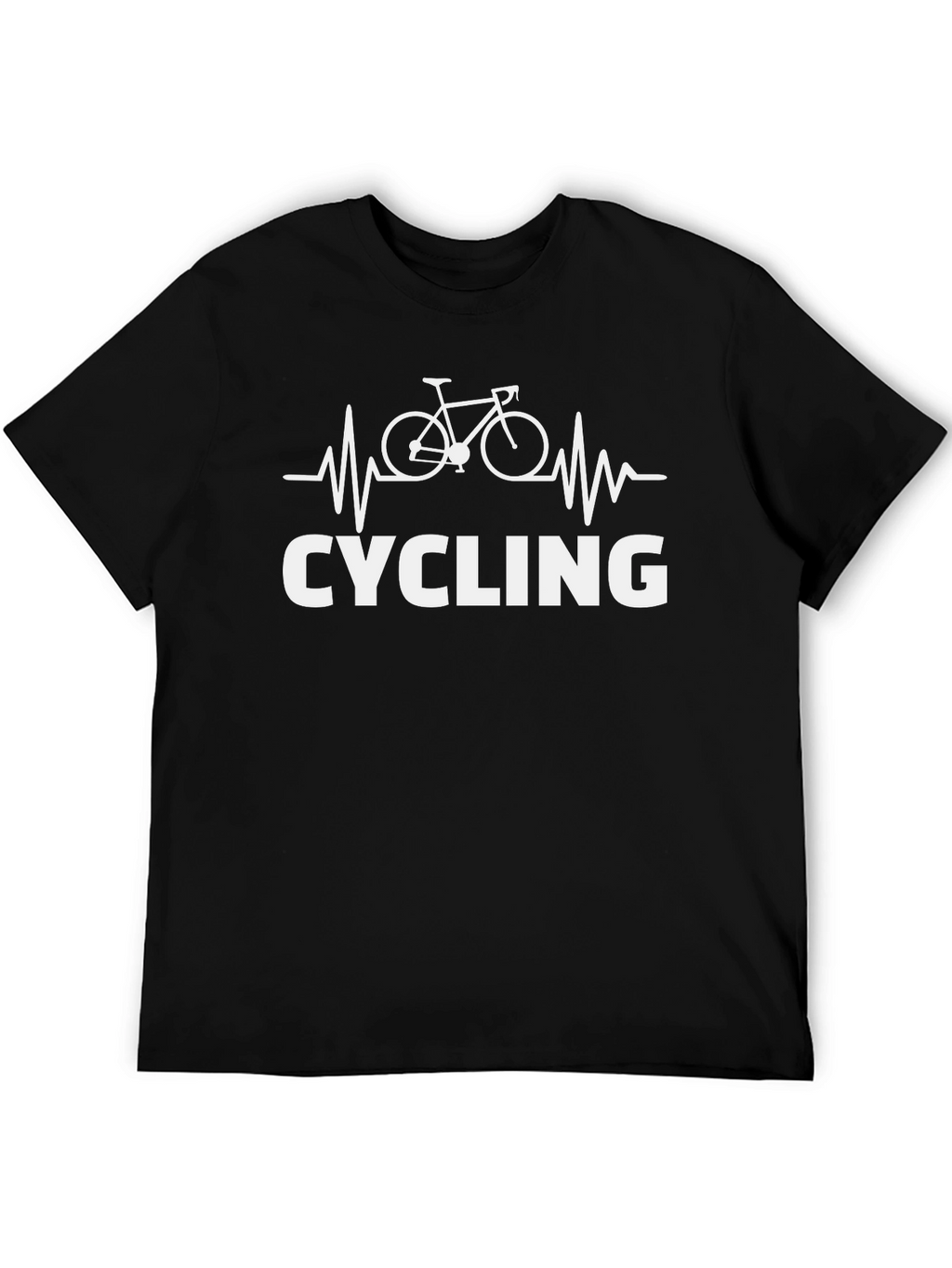 Cycling Heartbeat Graphic Tee