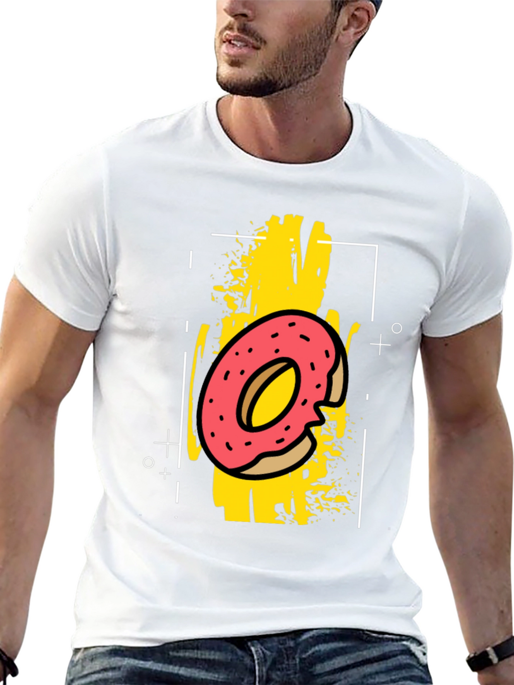Donut Graphic Tee - Stylish Casual Wear