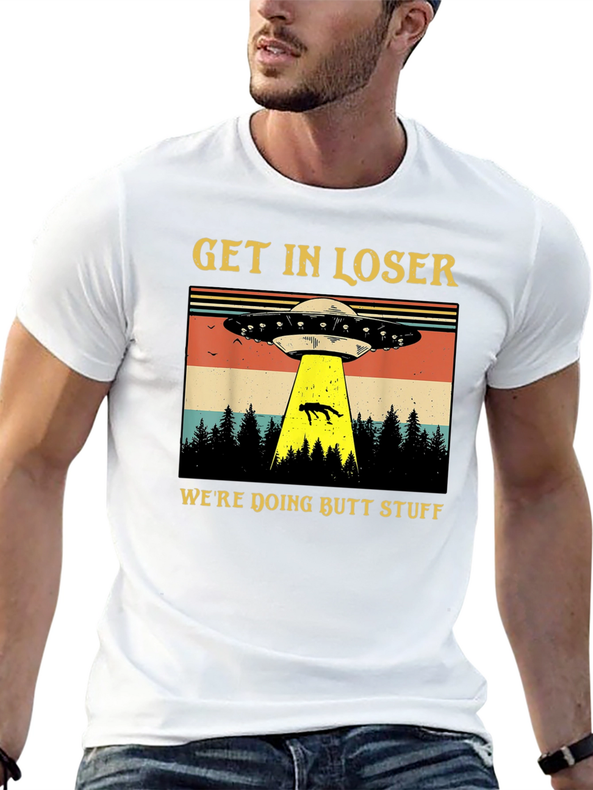 Get In Loser UFO T-Shirt