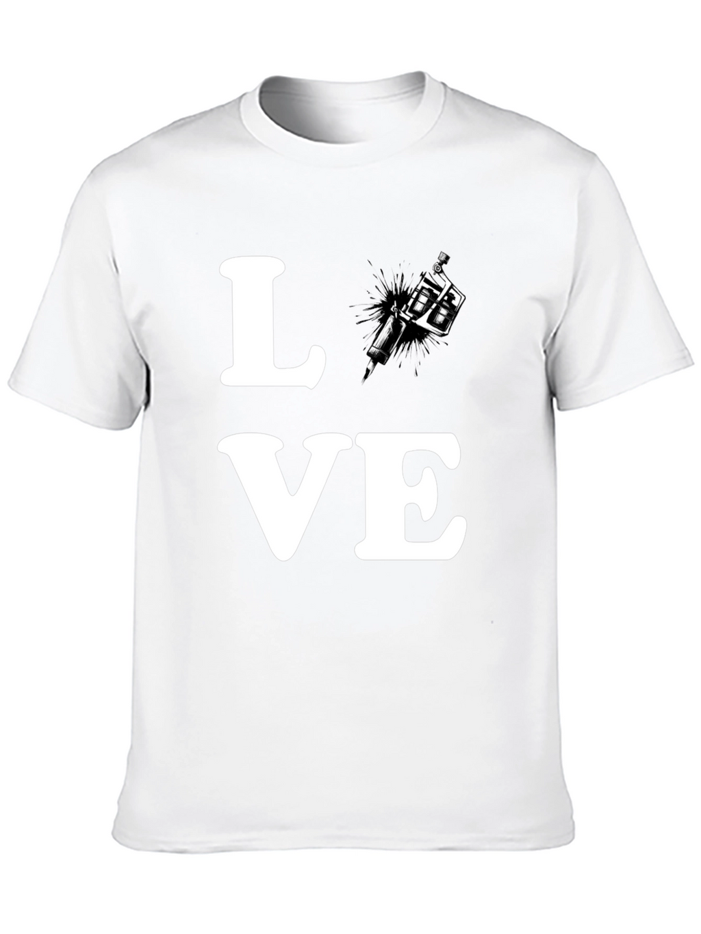 Love Tattoo Artist T-Shirt - Black Graphic Tee