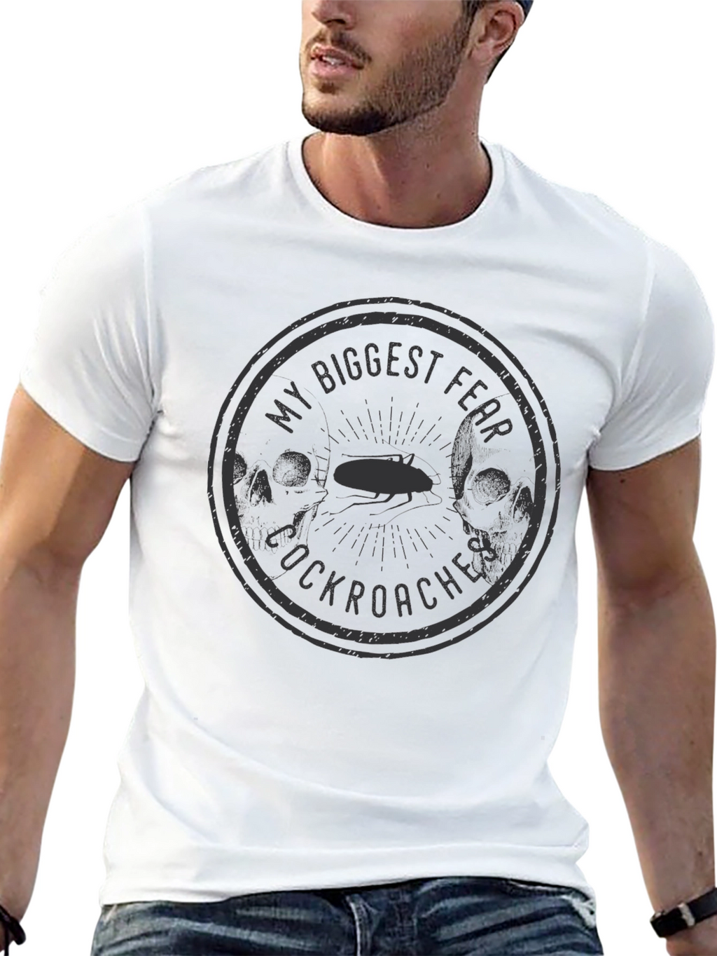 My Biggest Fear Cockroaches Graphic T-Shirt