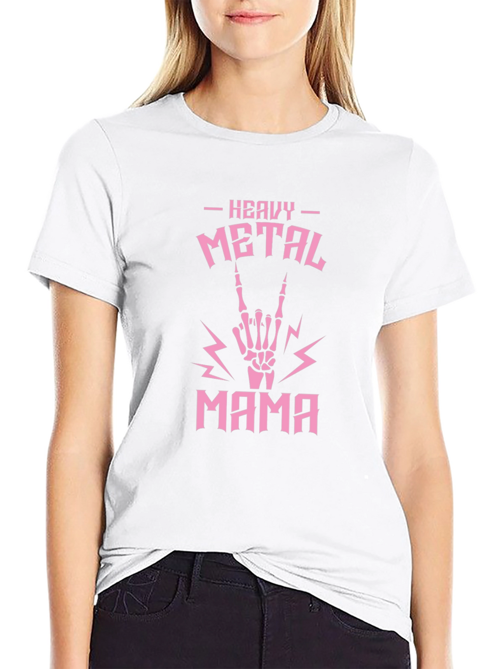 Heavy Metal Mama T-Shirt - Rocker Mom Tee