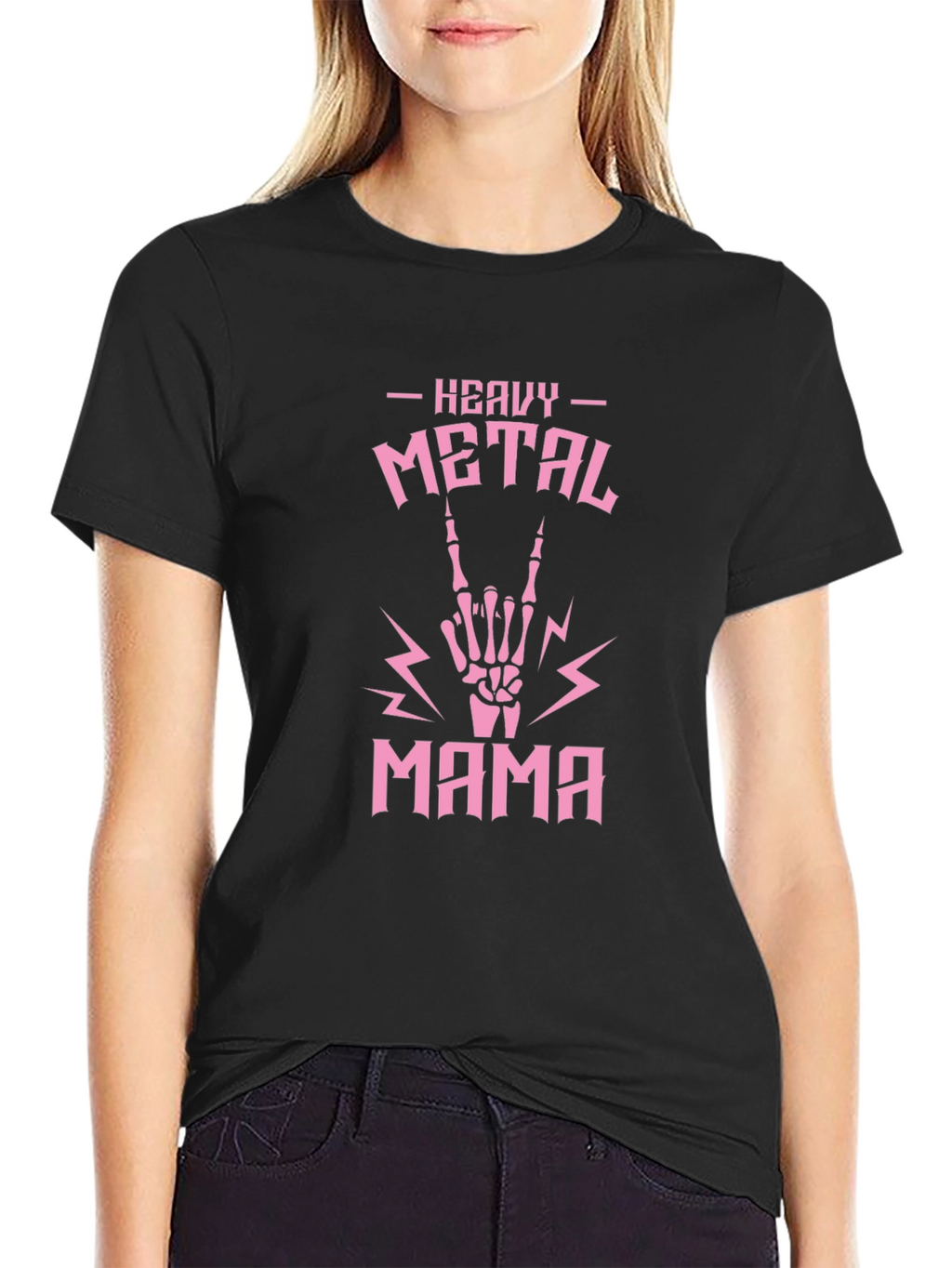 Heavy Metal Mama T-Shirt - Rocker Mom Tee