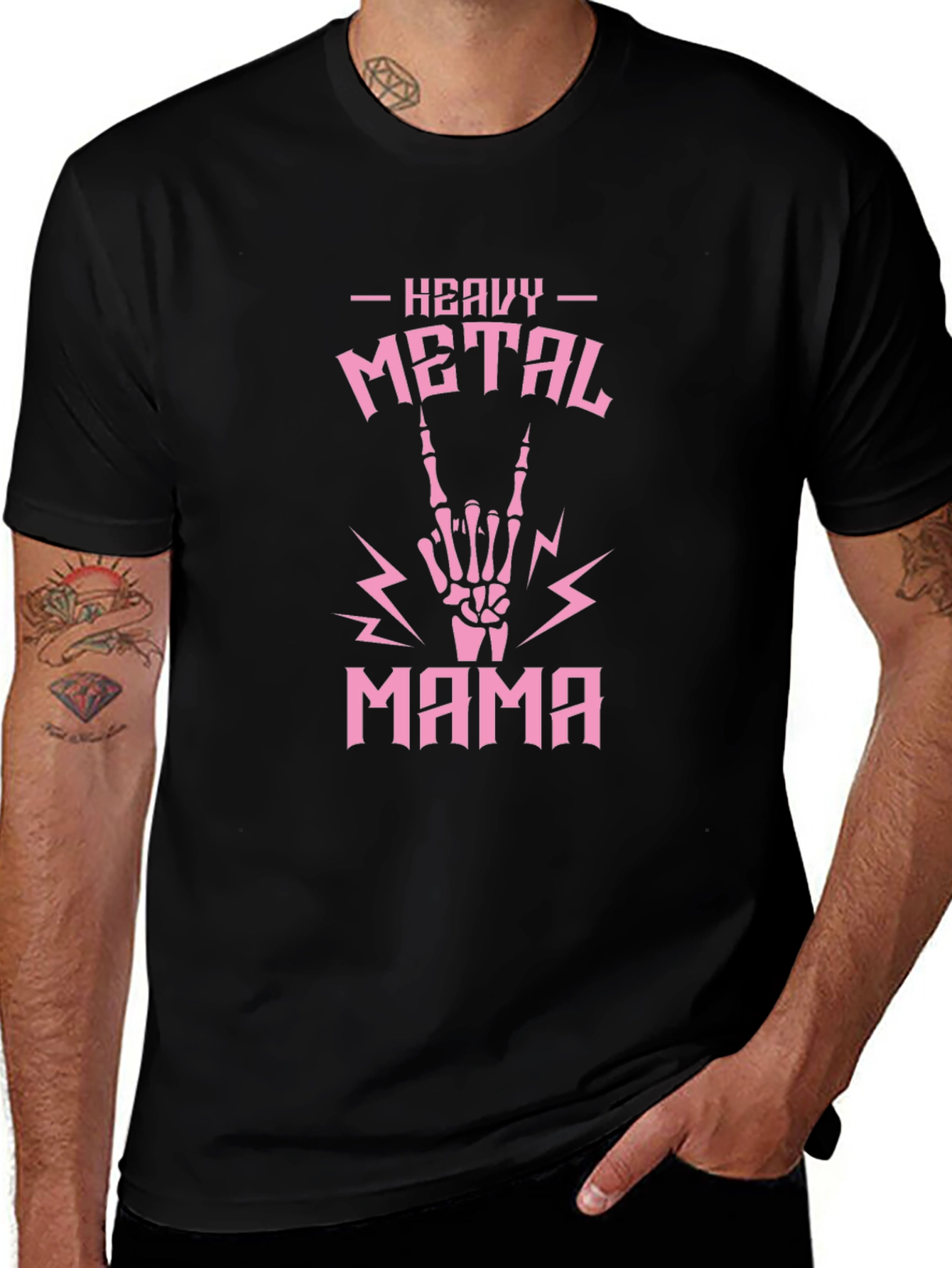 Heavy Metal Mama T-Shirt - Rocker Mom Tee