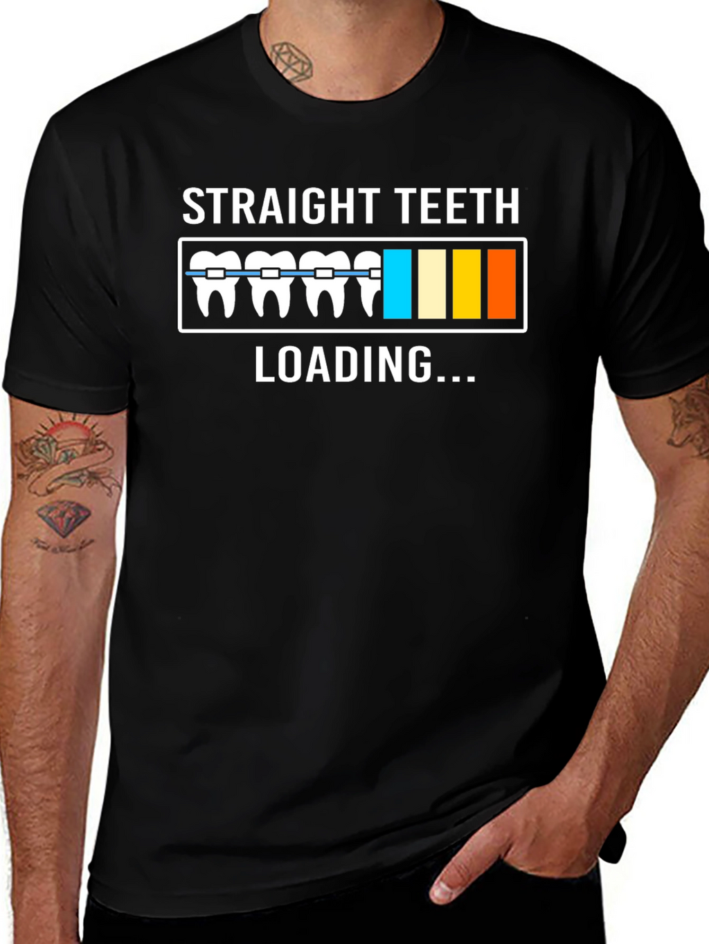 Straight Teeth Loading T-Shirt