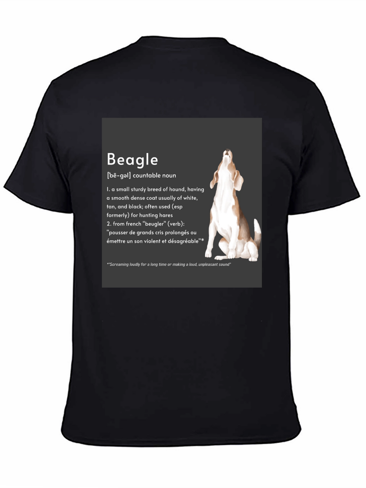 Beagle Definition Graphic T-Shirt