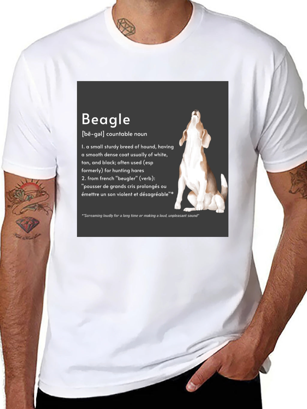 Beagle Definition Graphic T-Shirt