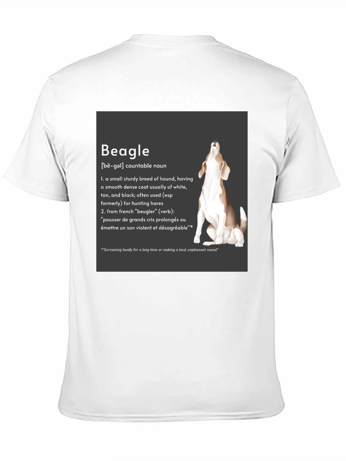 Beagle Definition Graphic T-Shirt