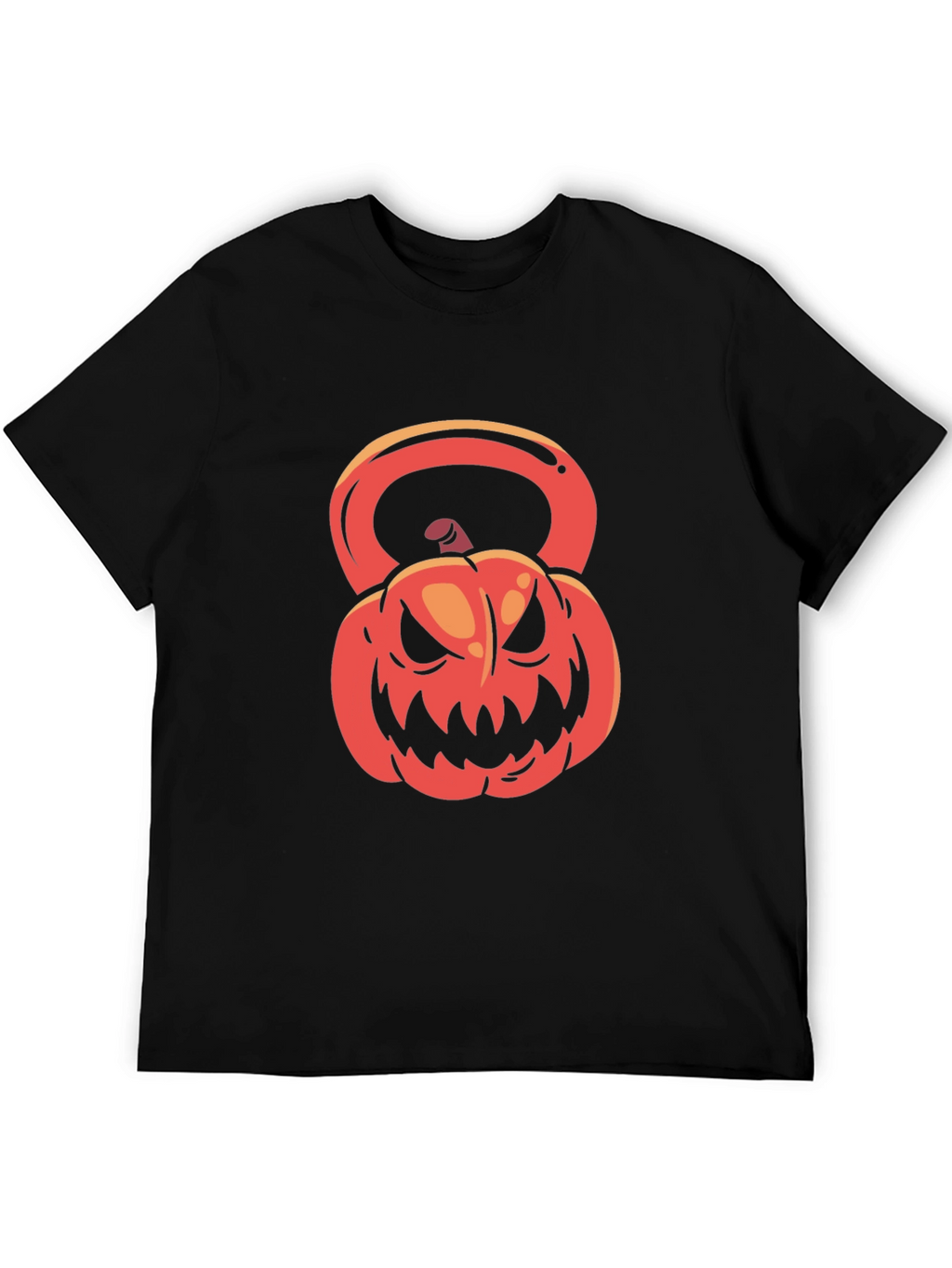 Halloween Kettlebell Pumpkin T-Shirt