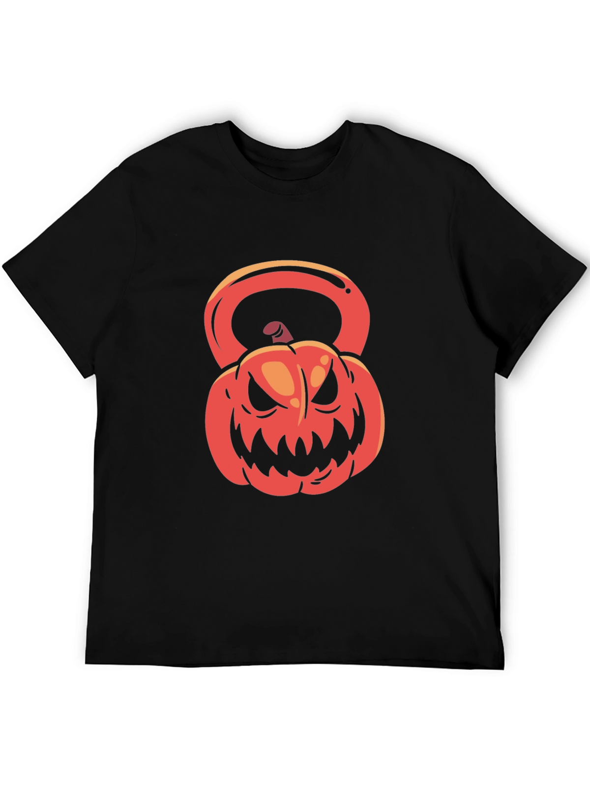 Halloween Kettlebell Pumpkin T-Shirt