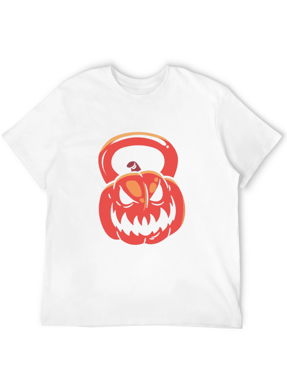 Halloween Kettlebell Pumpkin T-Shirt