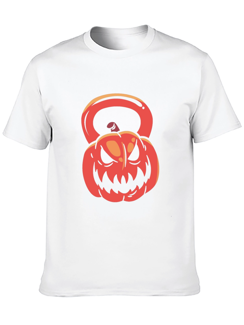 Halloween Kettlebell Pumpkin T-Shirt