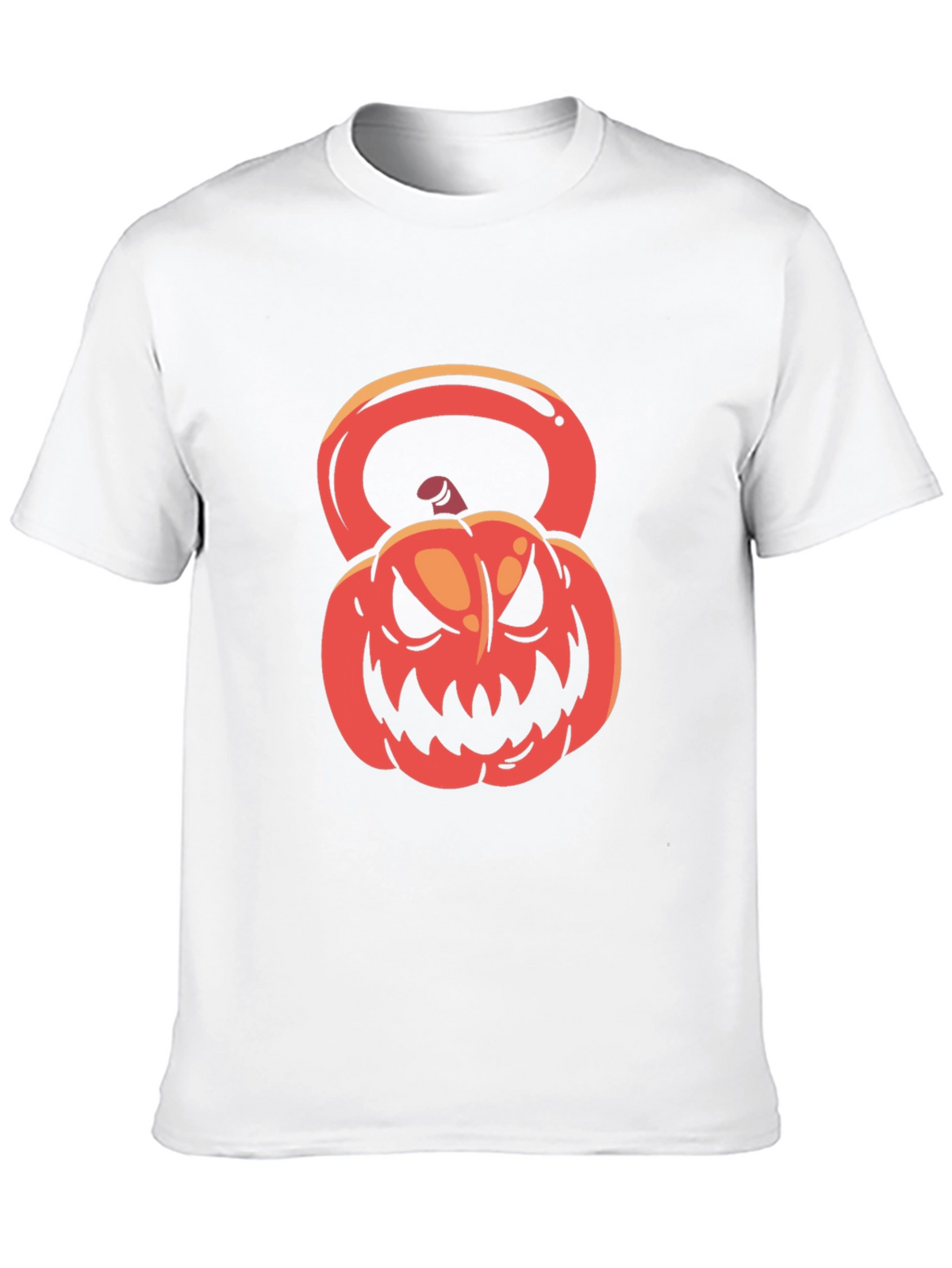 Halloween Kettlebell Pumpkin T-Shirt
