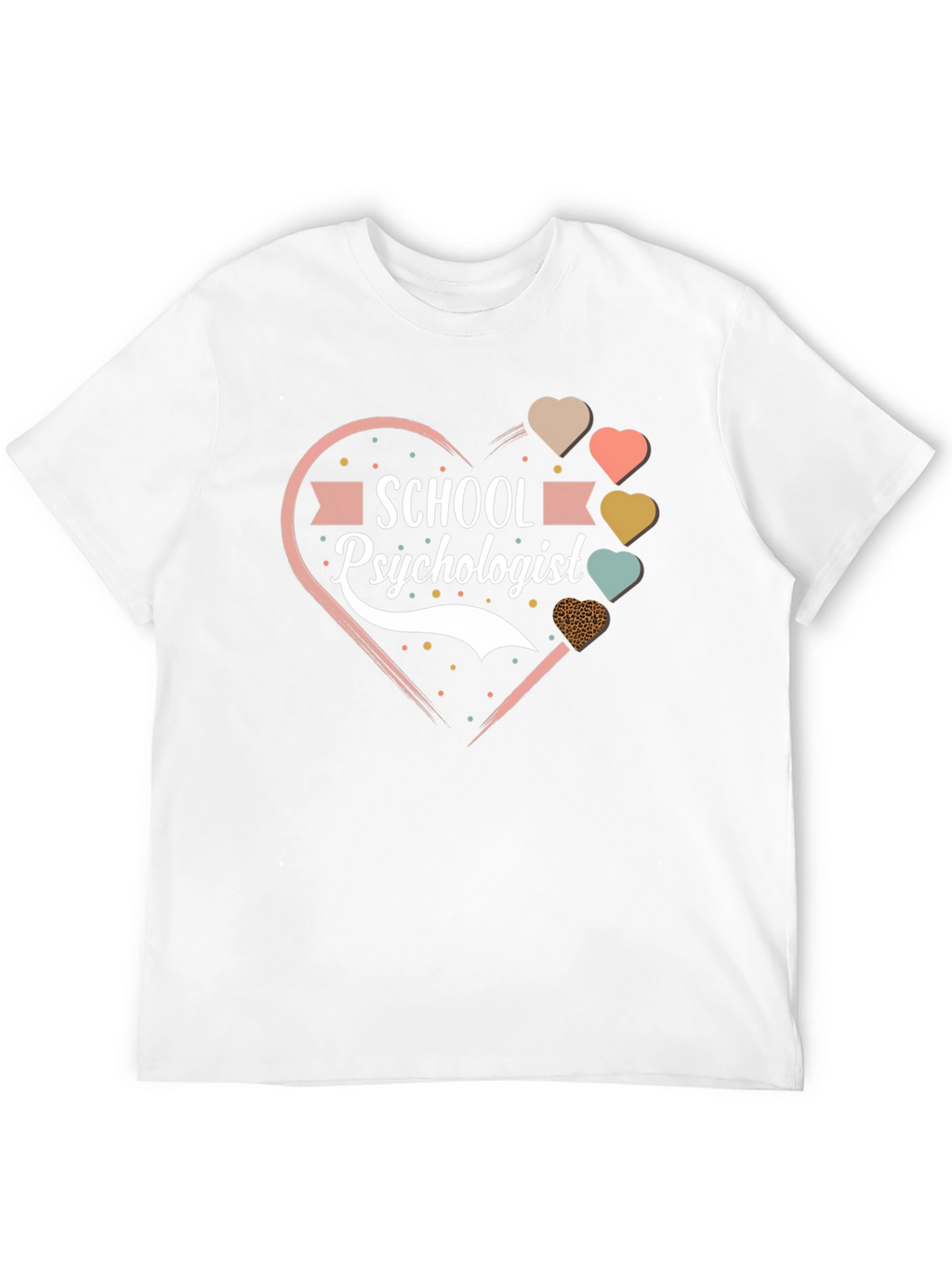 School Psychologist Heart T-Shirt