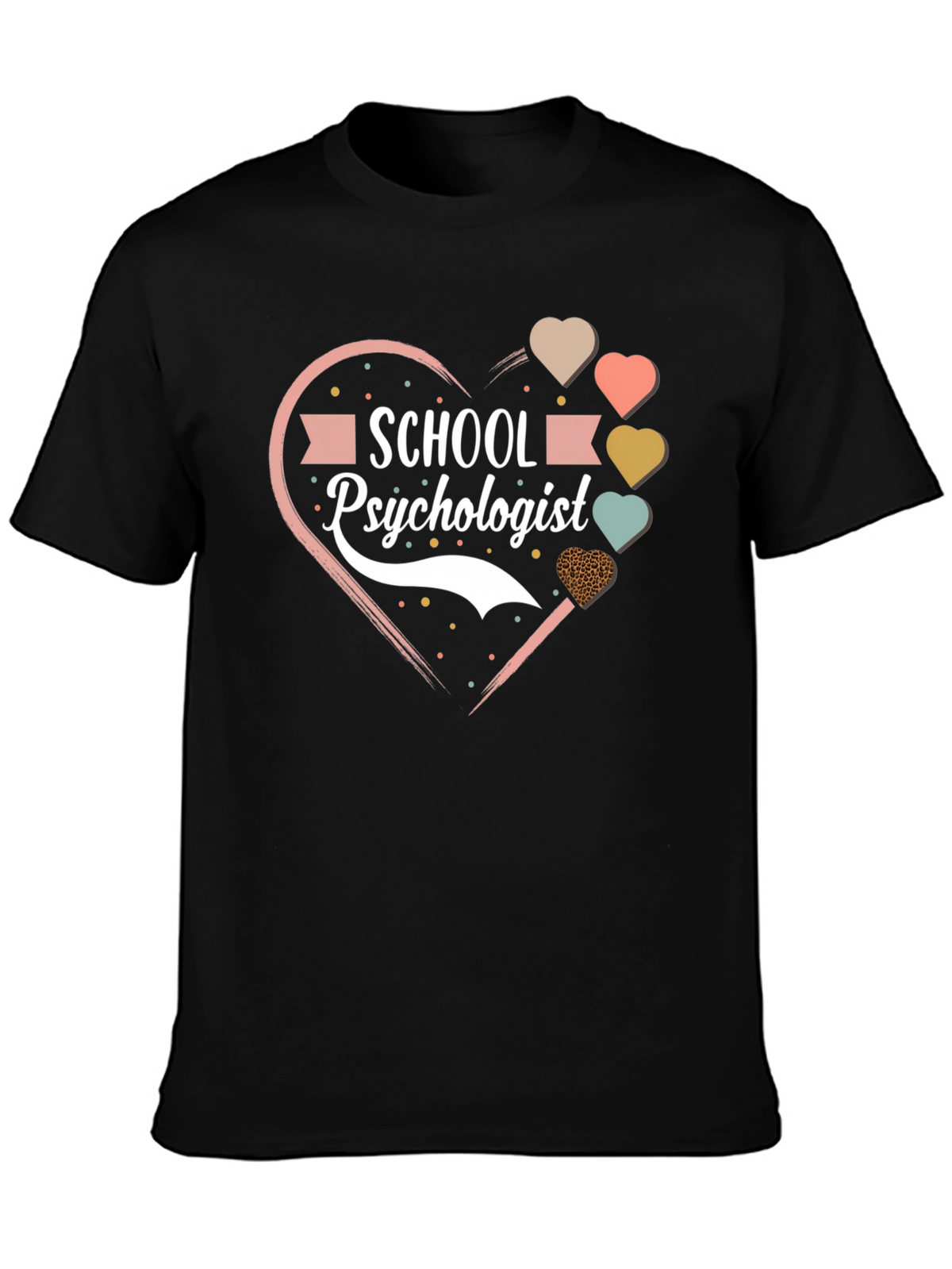 School Psychologist Heart T-Shirt