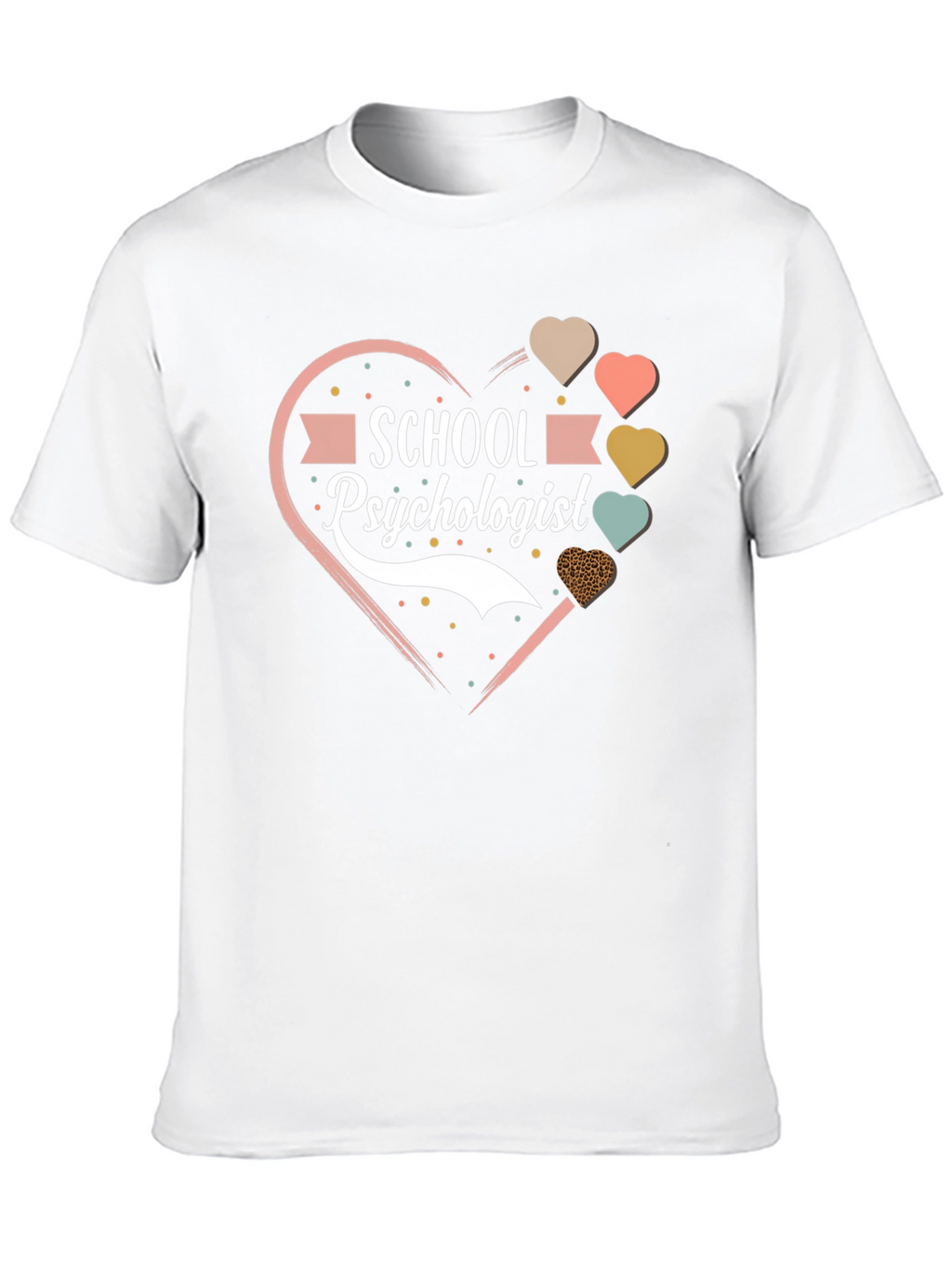 School Psychologist Heart T-Shirt