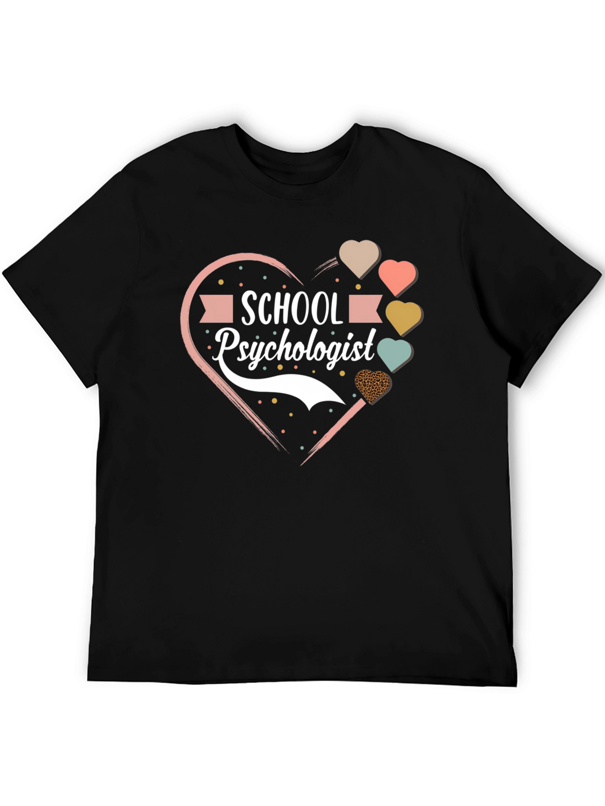 School Psychologist Heart T-Shirt