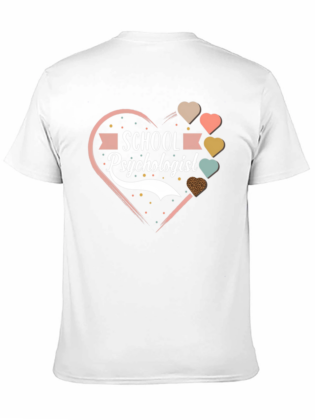 School Psychologist Heart T-Shirt
