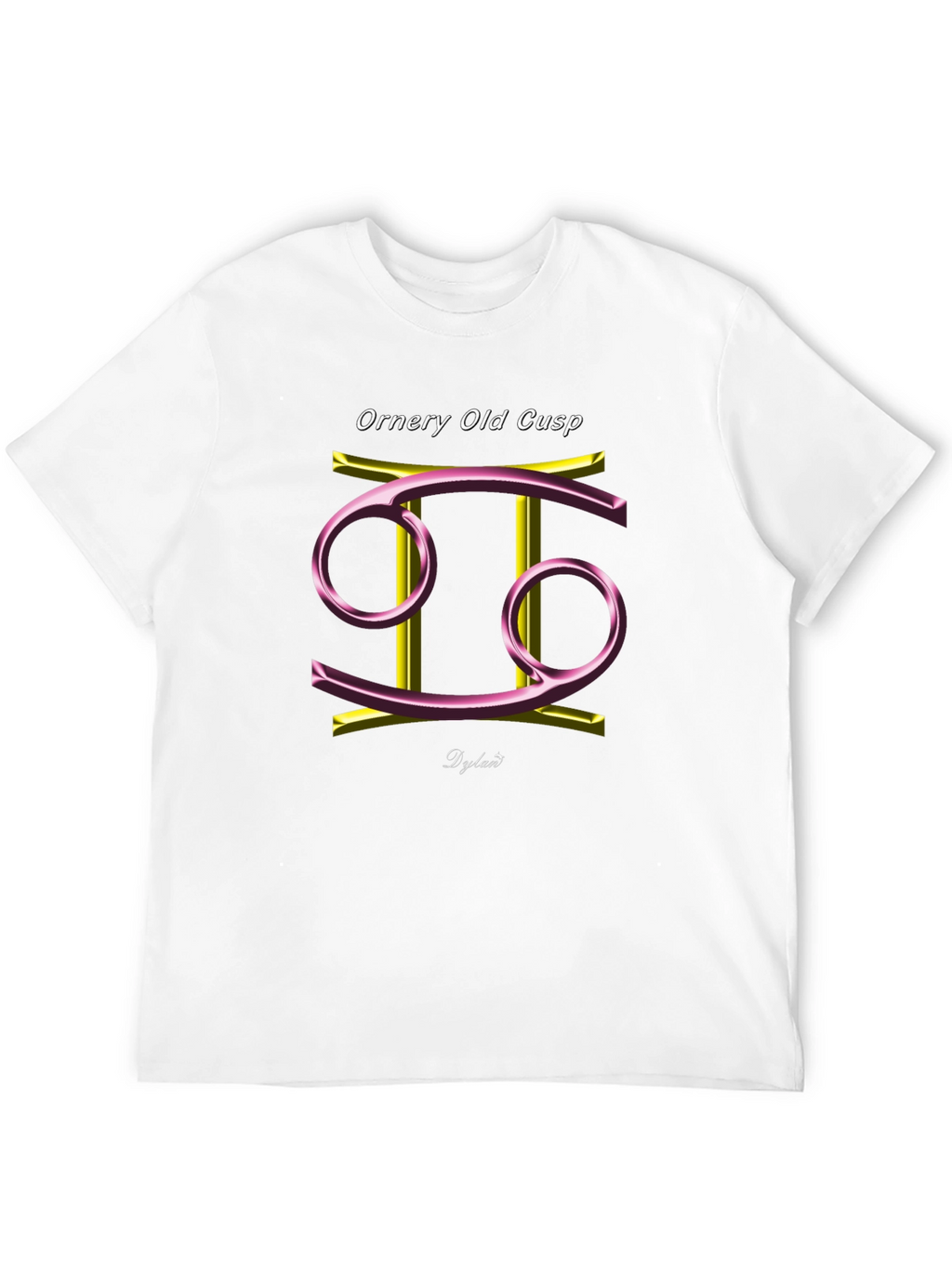 Ornery Old Cusp Gemini Zodiac T-Shirt