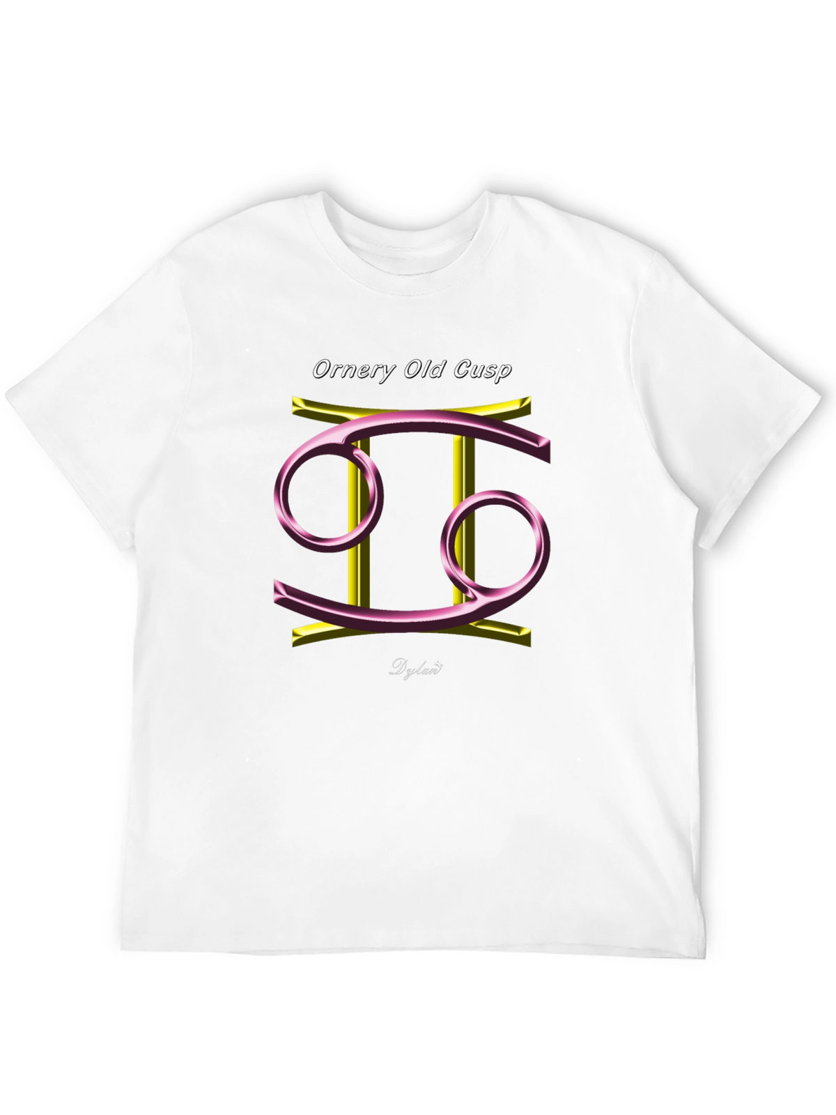 Ornery Old Cusp Gemini Zodiac T-Shirt