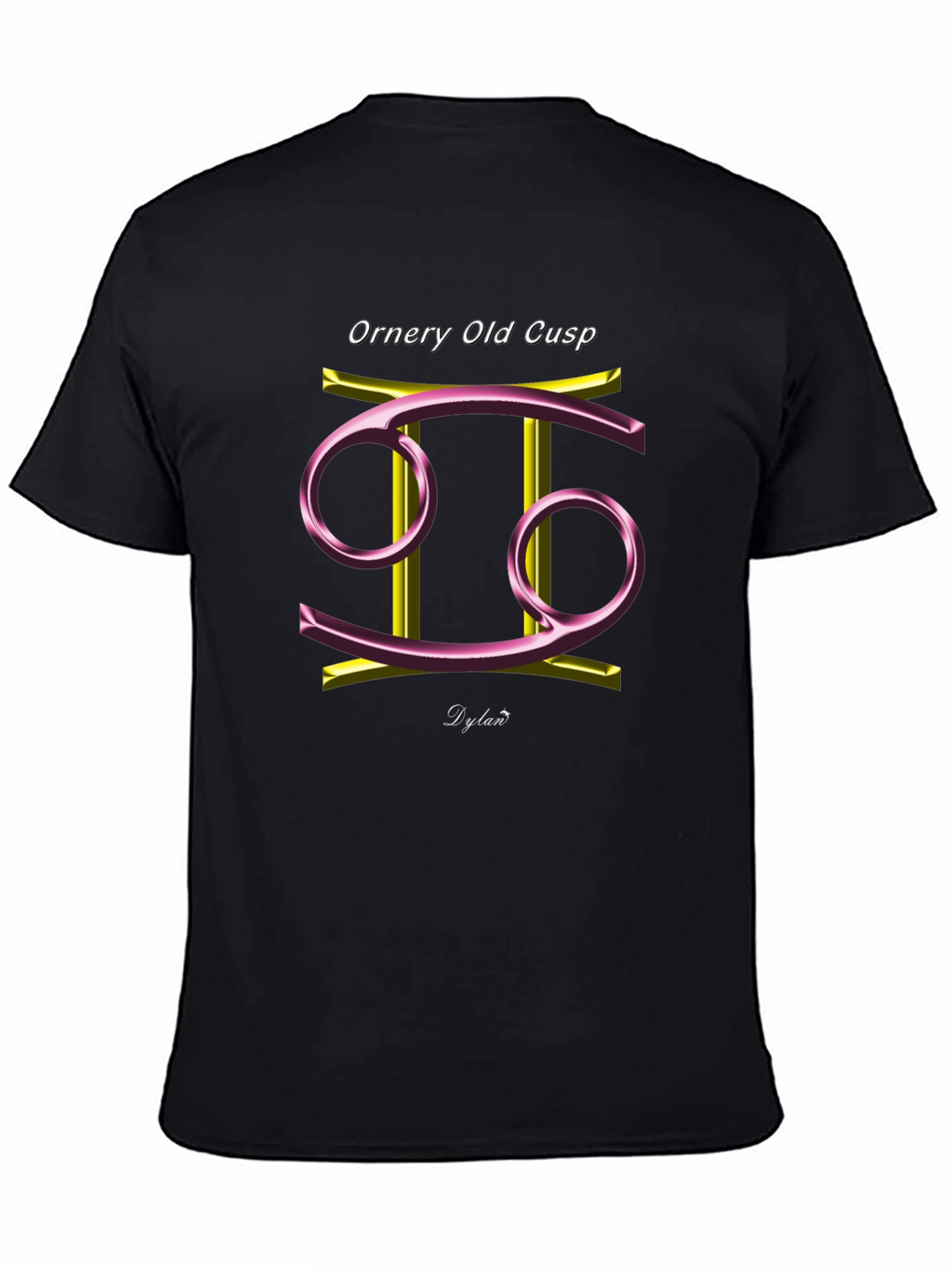 Ornery Old Cusp Gemini Zodiac T-Shirt