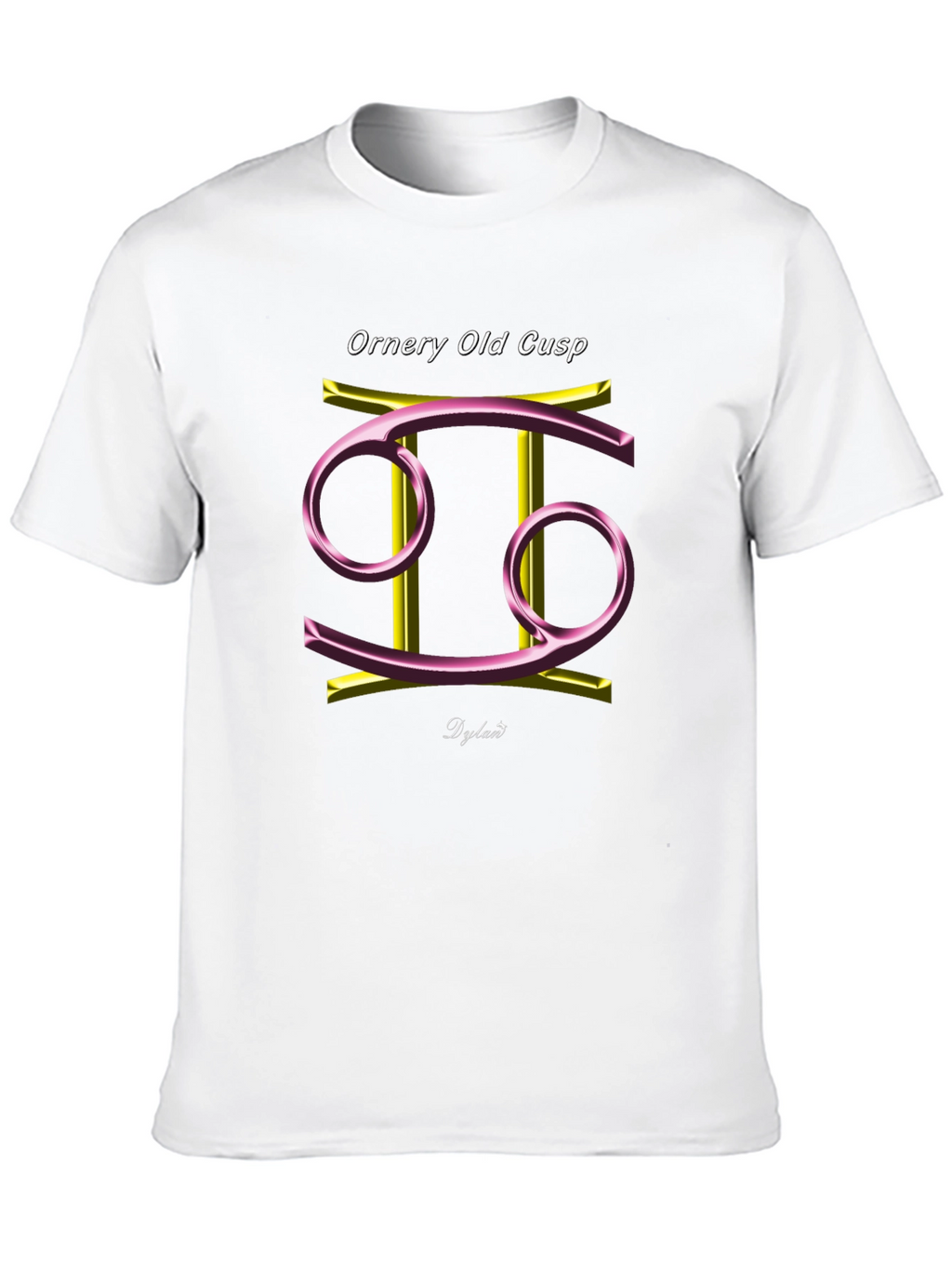 Ornery Old Cusp Gemini Zodiac T-Shirt