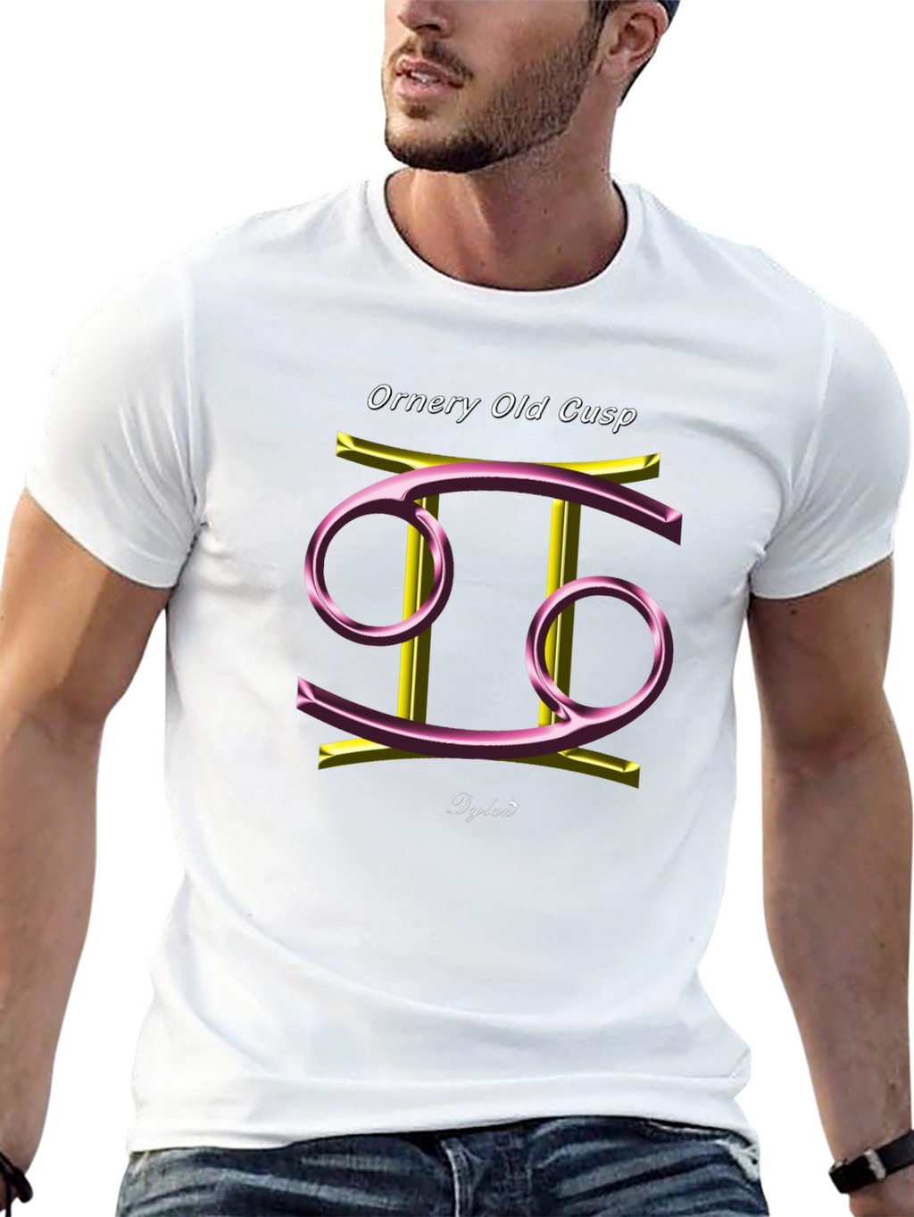 Ornery Old Cusp Gemini Zodiac T-Shirt