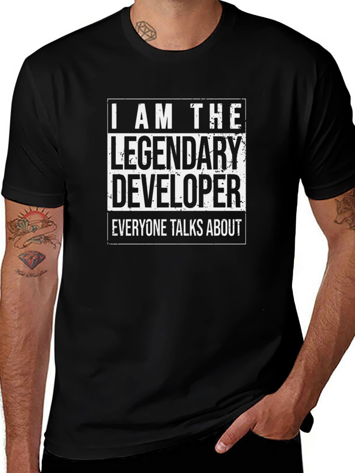 Legendary Developer Graphic T-Shirt