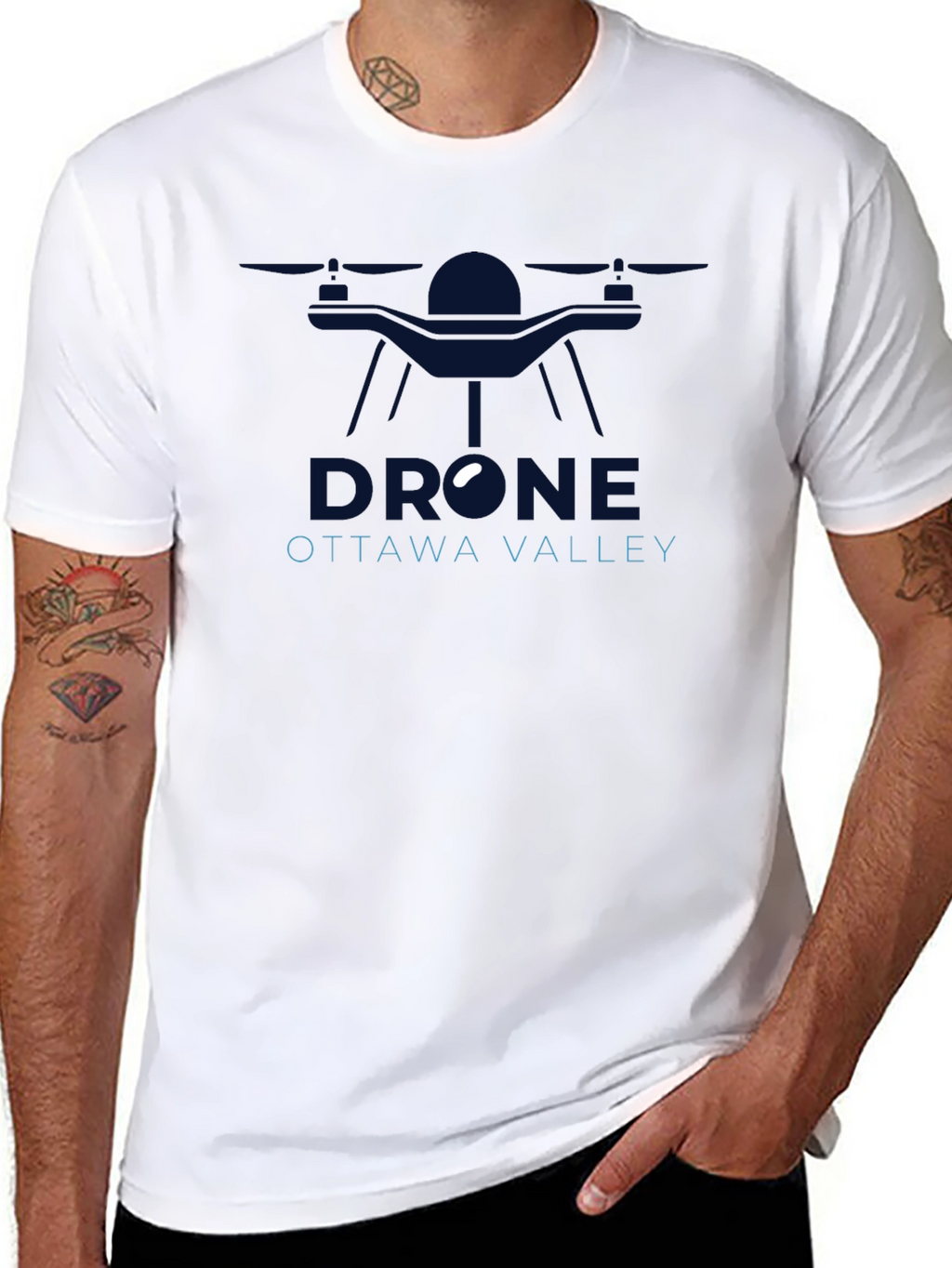 Drone Ottawa Valley Black T-Shirt