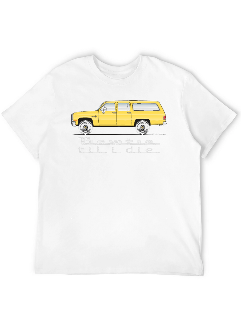 Bowtie Til I Die Black T-Shirt