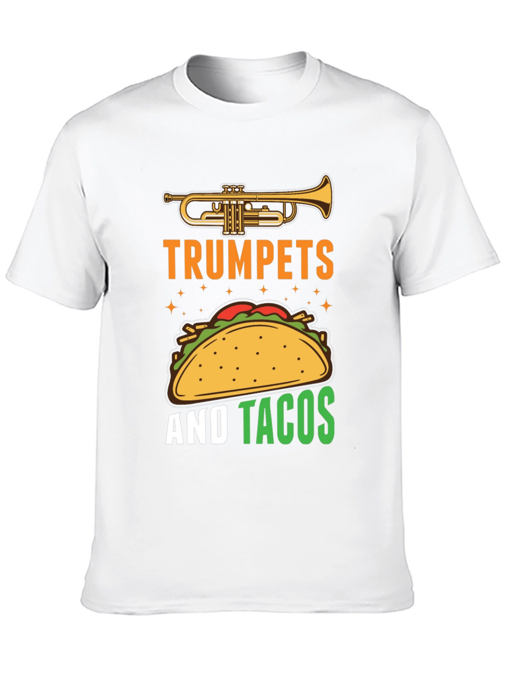 Trumpets and Tacos Graphic Tee