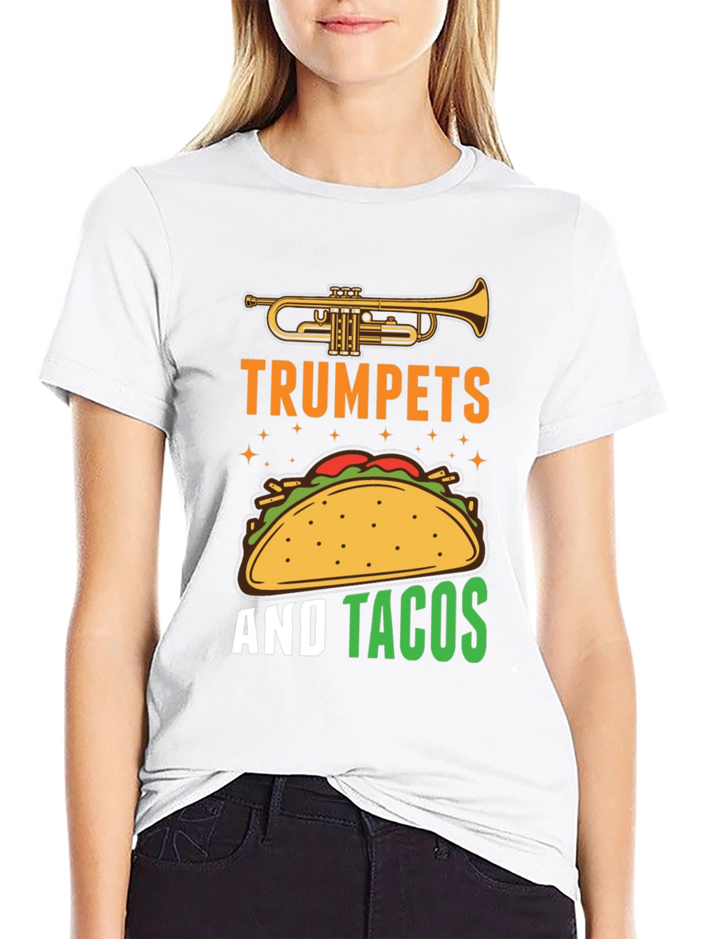 Trumpets and Tacos Graphic Tee