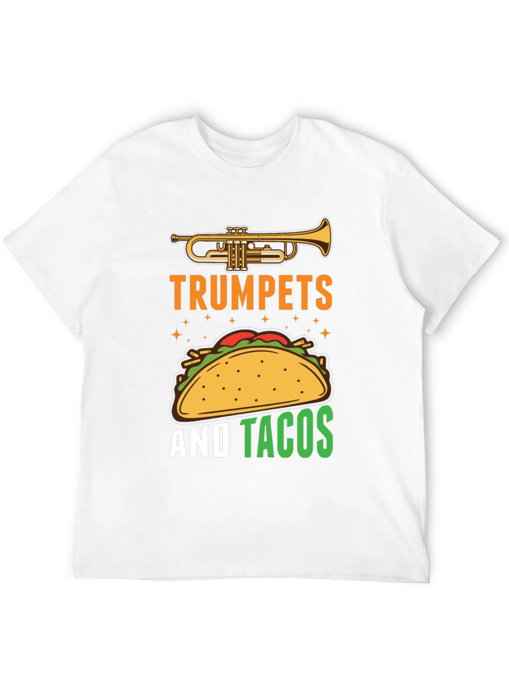 Trumpets and Tacos Graphic Tee
