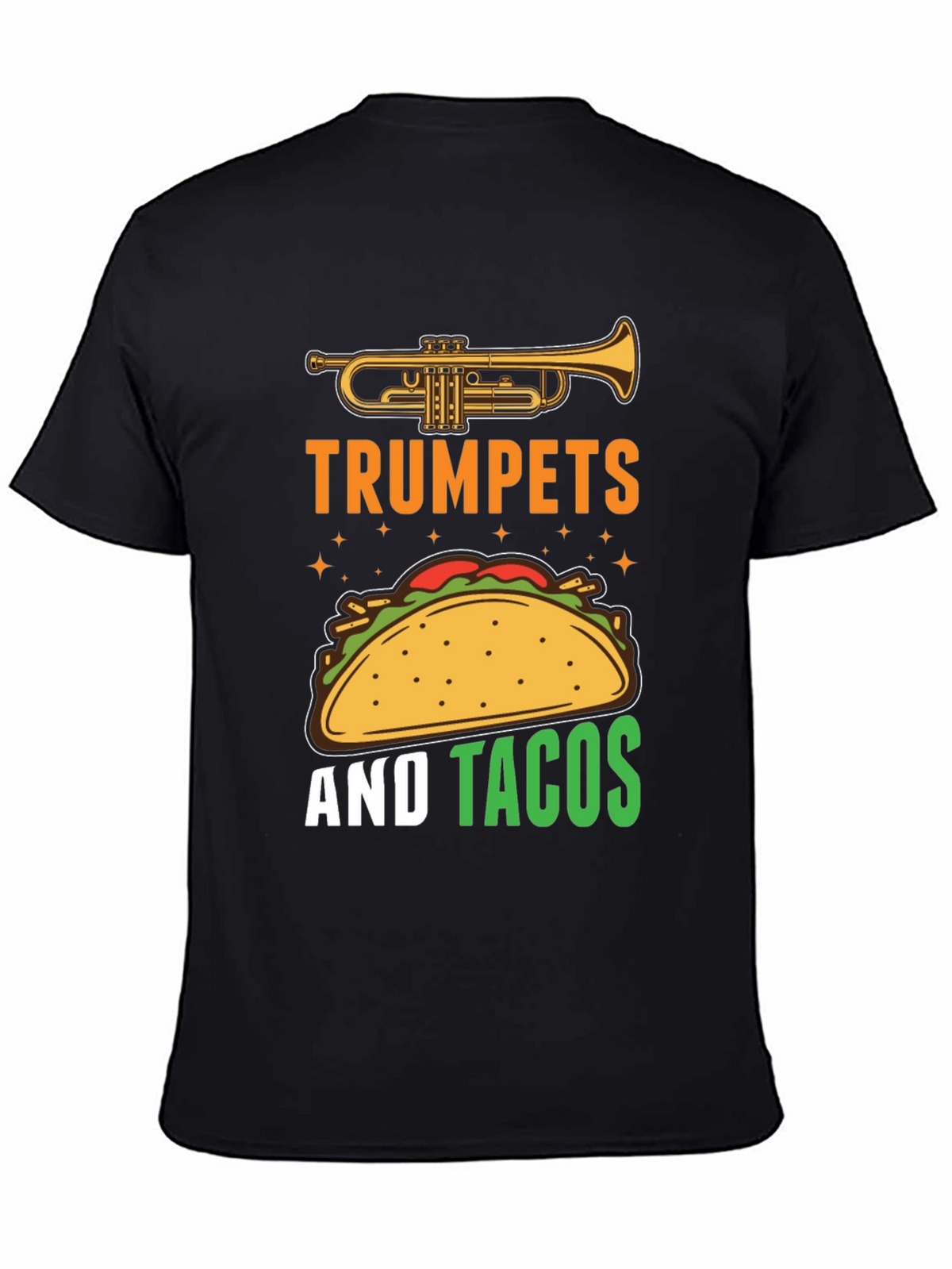 Trumpets and Tacos Graphic Tee