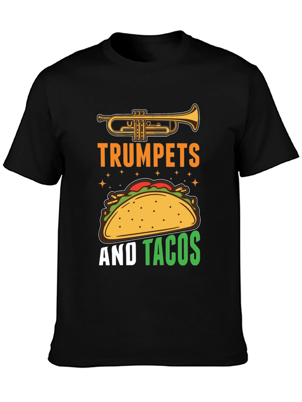 Trumpets and Tacos Graphic Tee